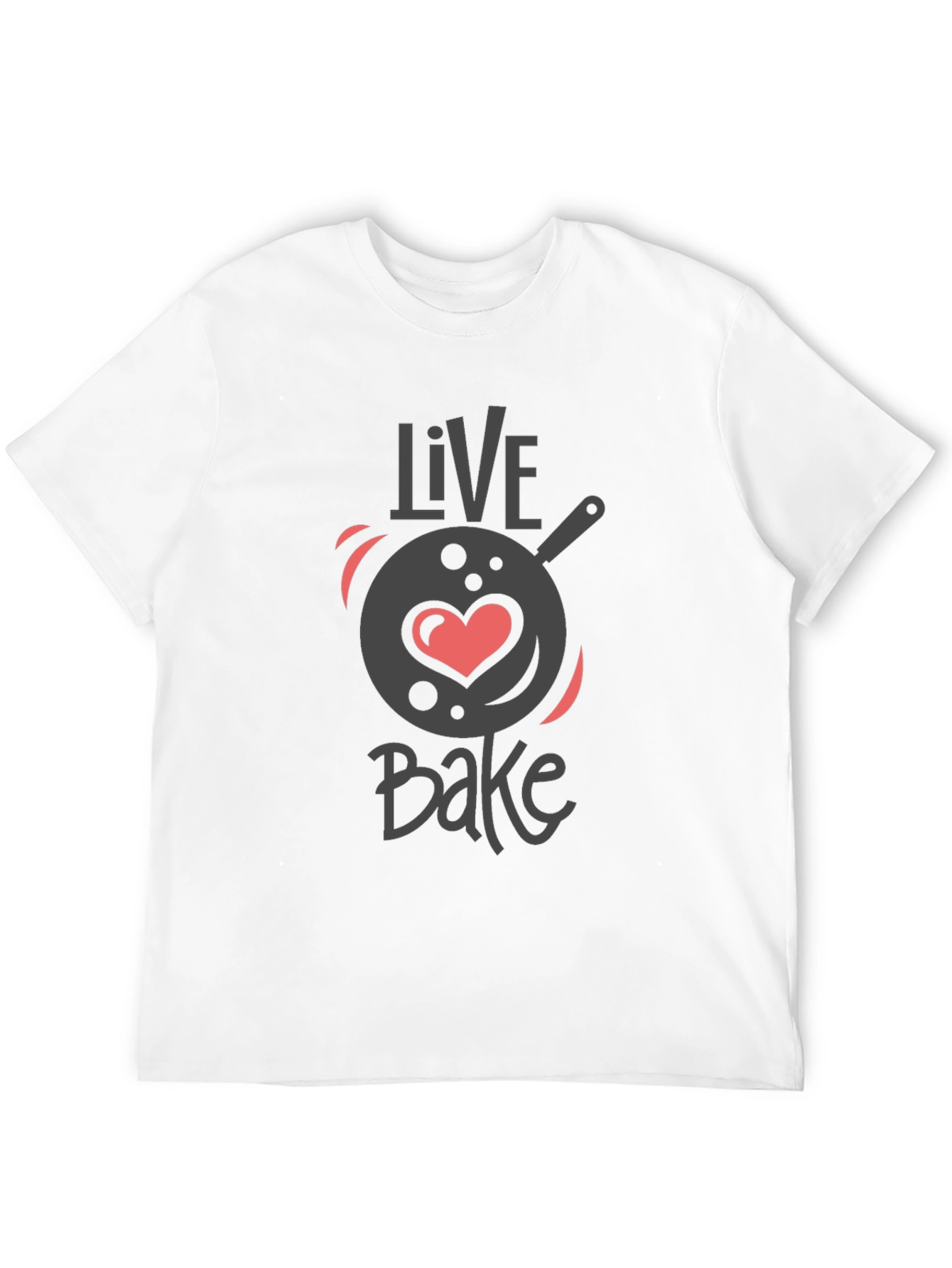 Live Bake Black Graphic Tee