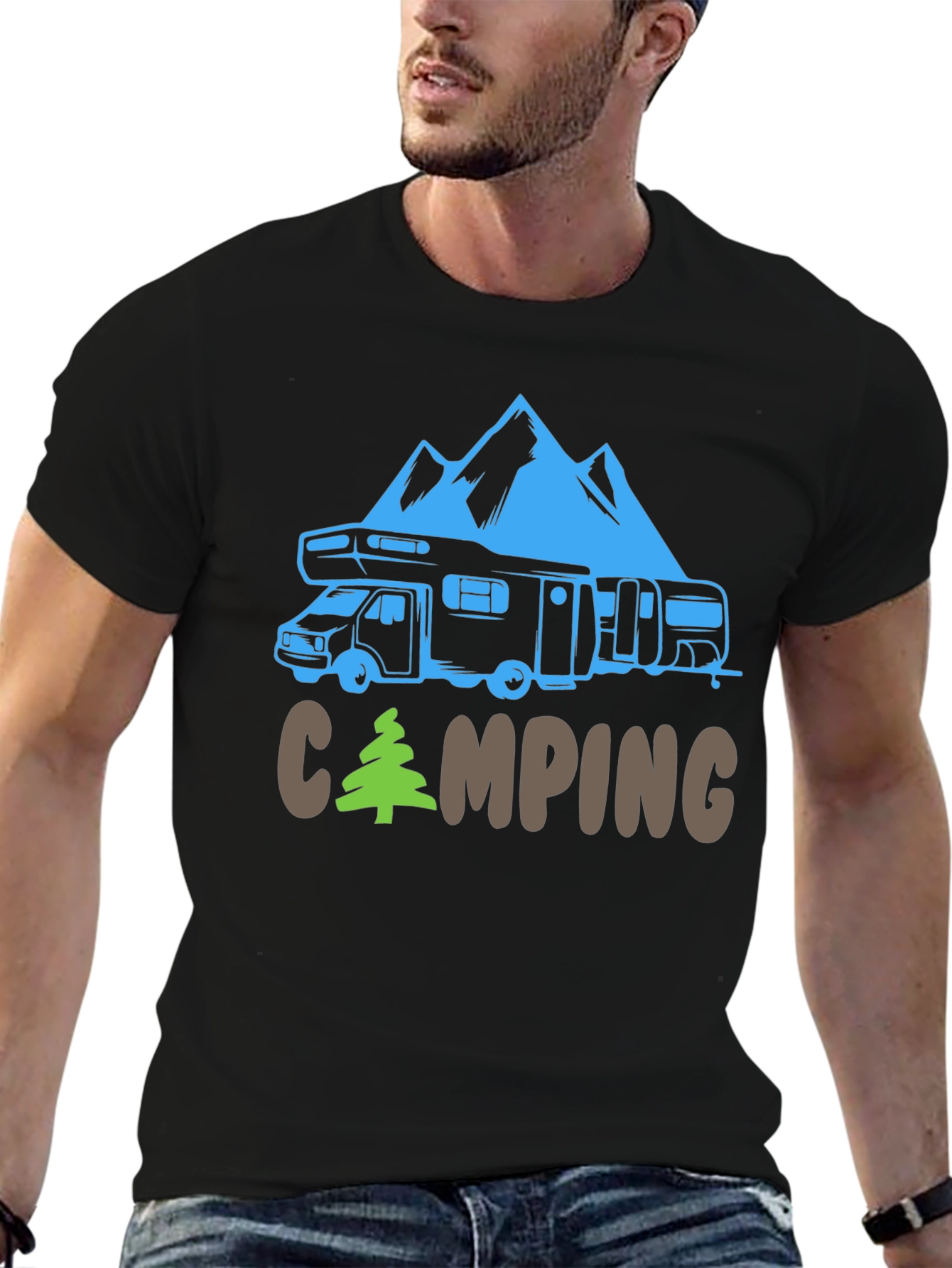 Camping RV Graphic Tee