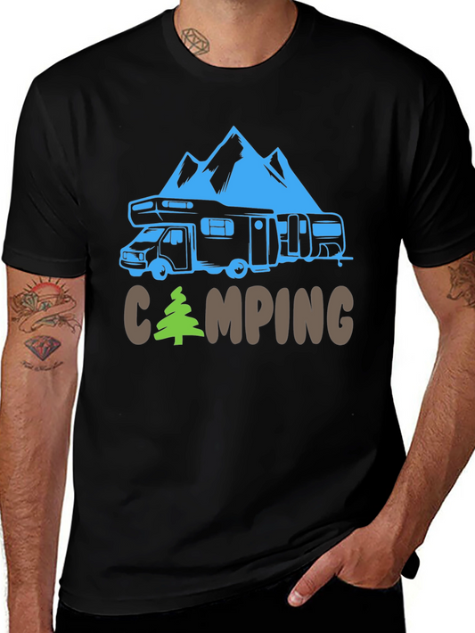 Camping RV Graphic Tee