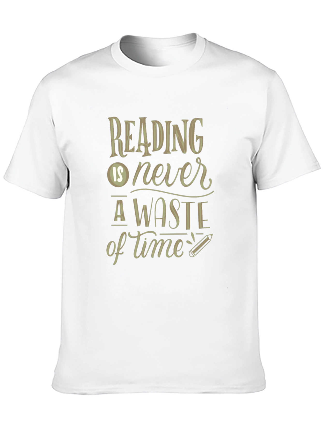 Reading is Never a Waste of Time Graphic Tee