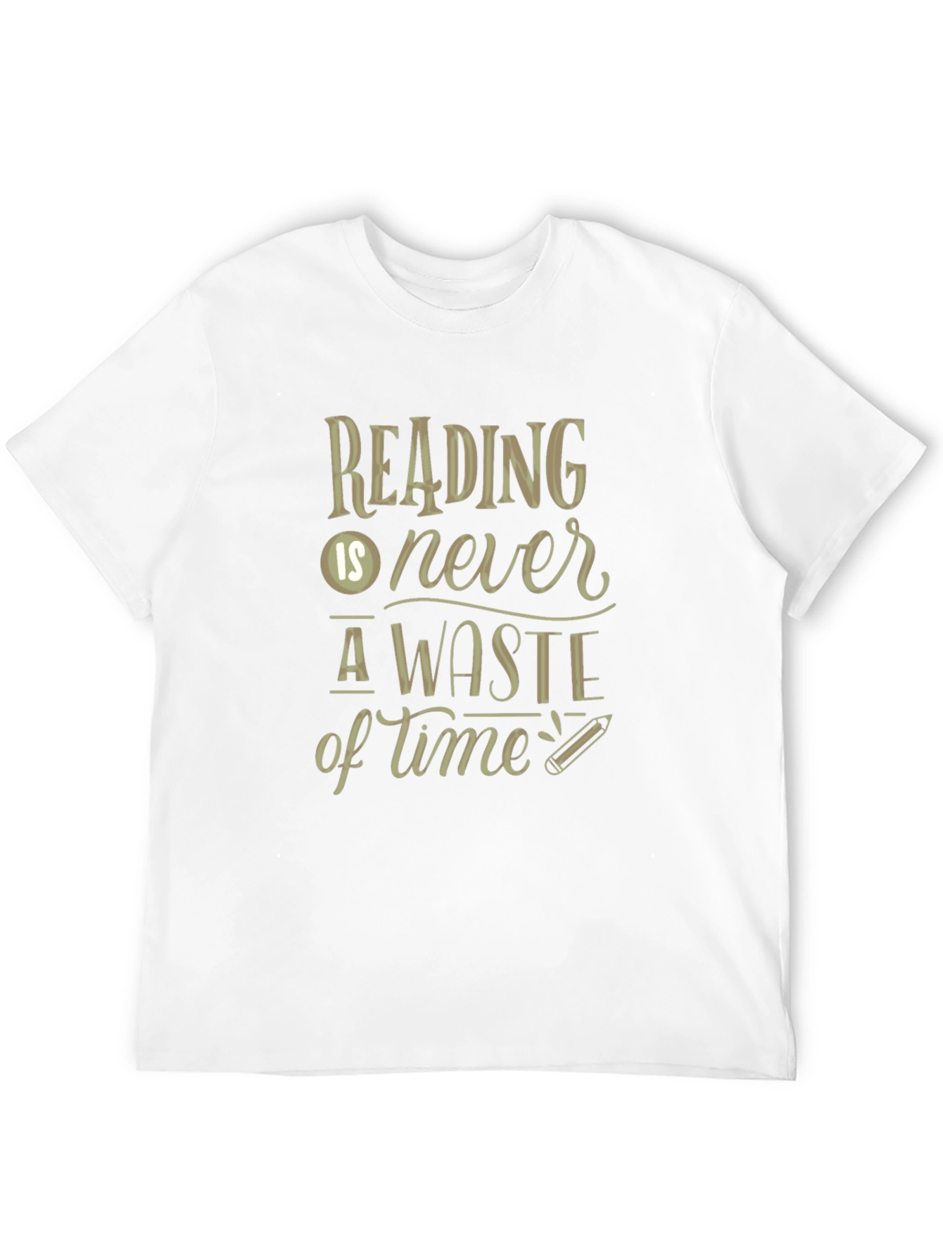 Reading is Never a Waste of Time Graphic Tee