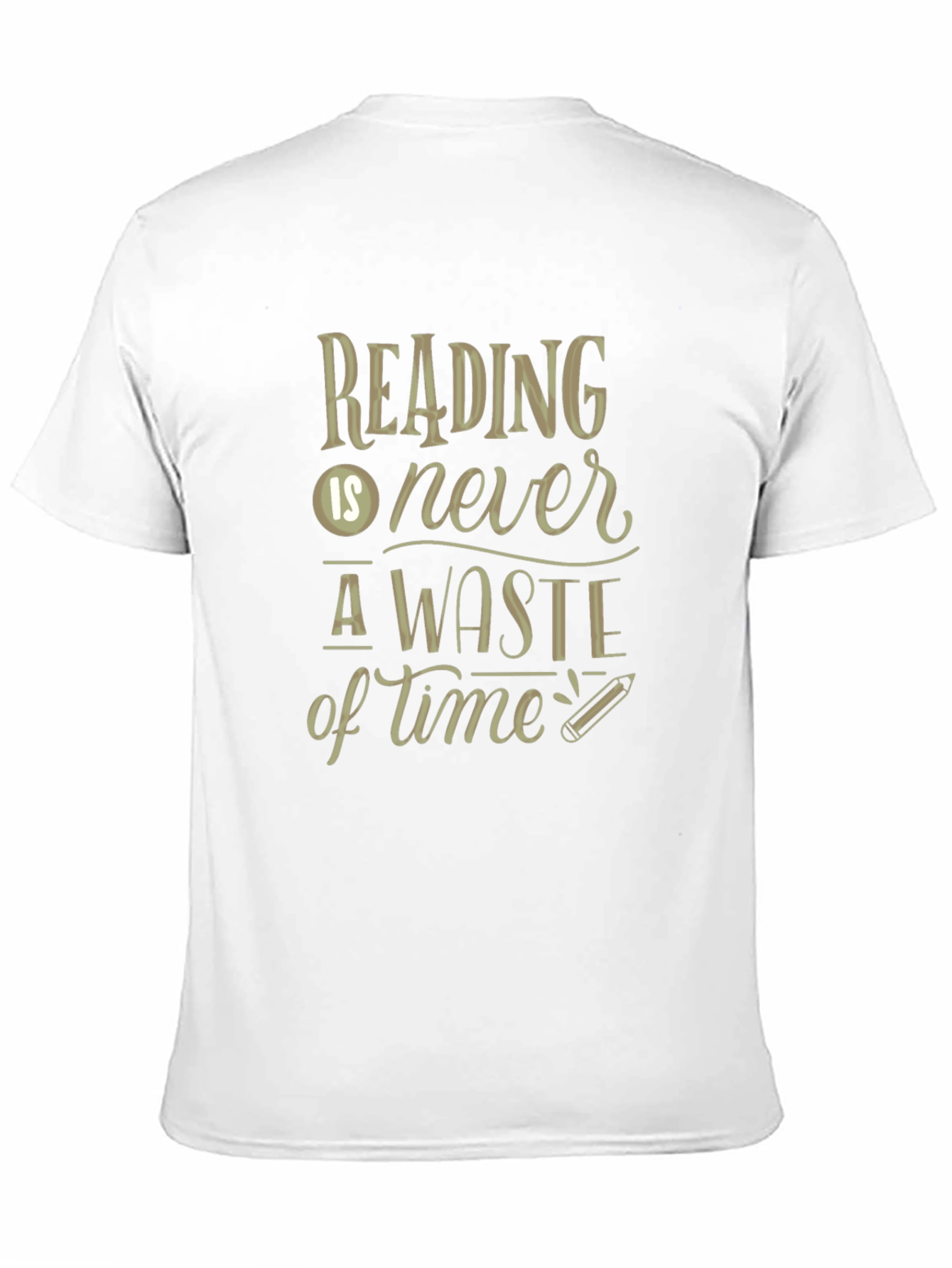 Reading is Never a Waste of Time Graphic Tee