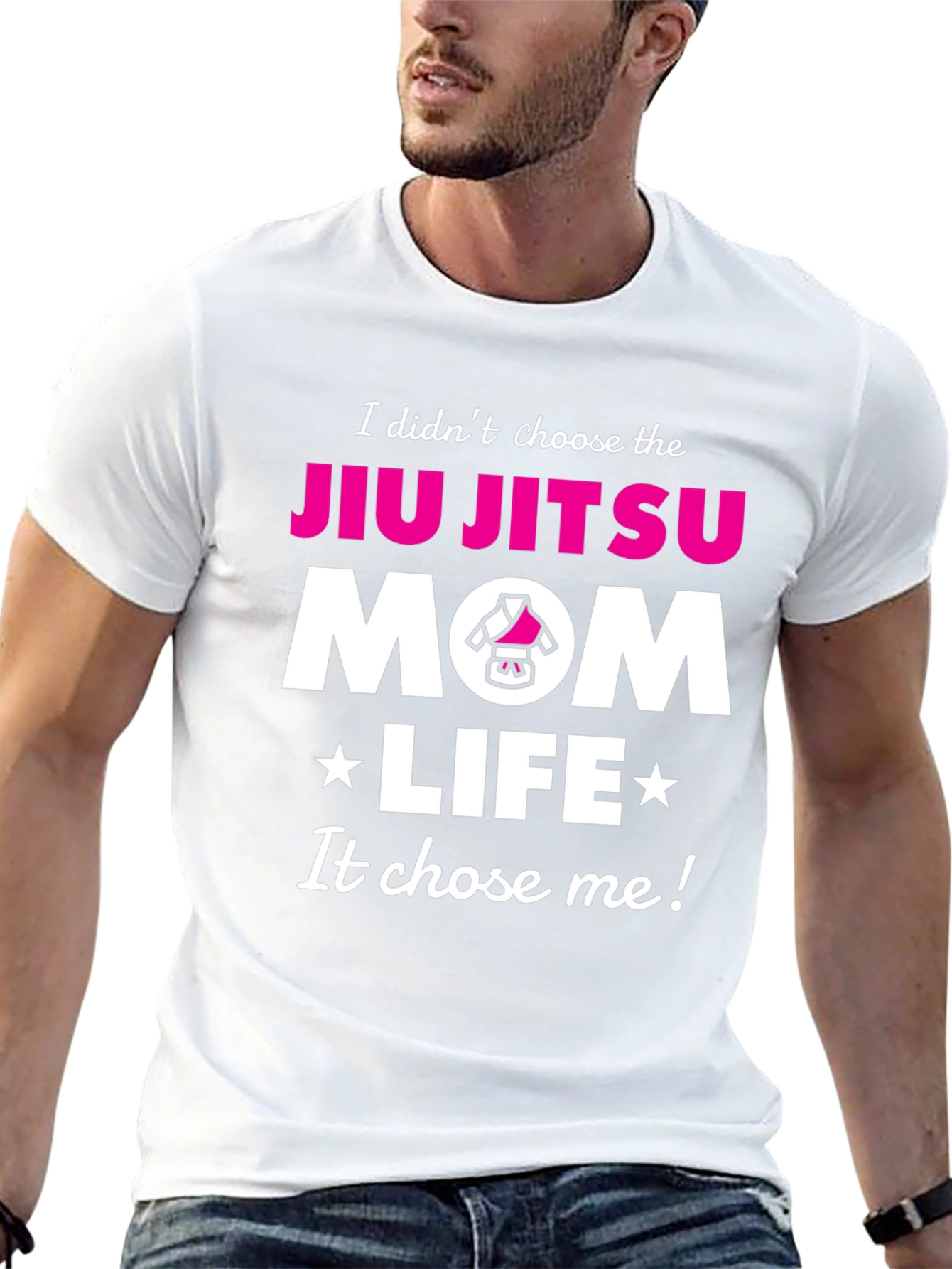Jiu Jitsu Mom Life T-Shirt - Funny Graphic Tee