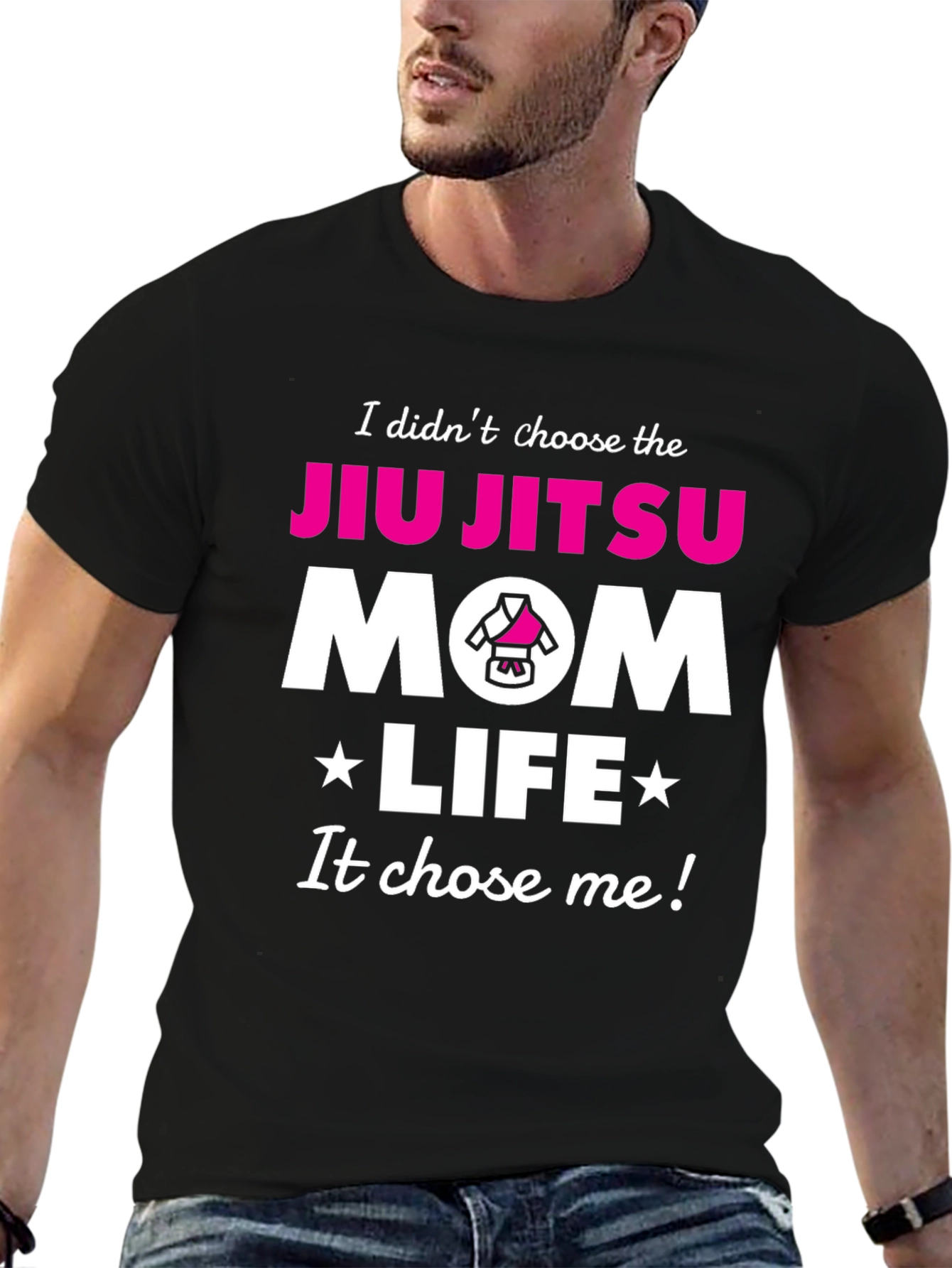 Jiu Jitsu Mom Life T-Shirt - Funny Graphic Tee