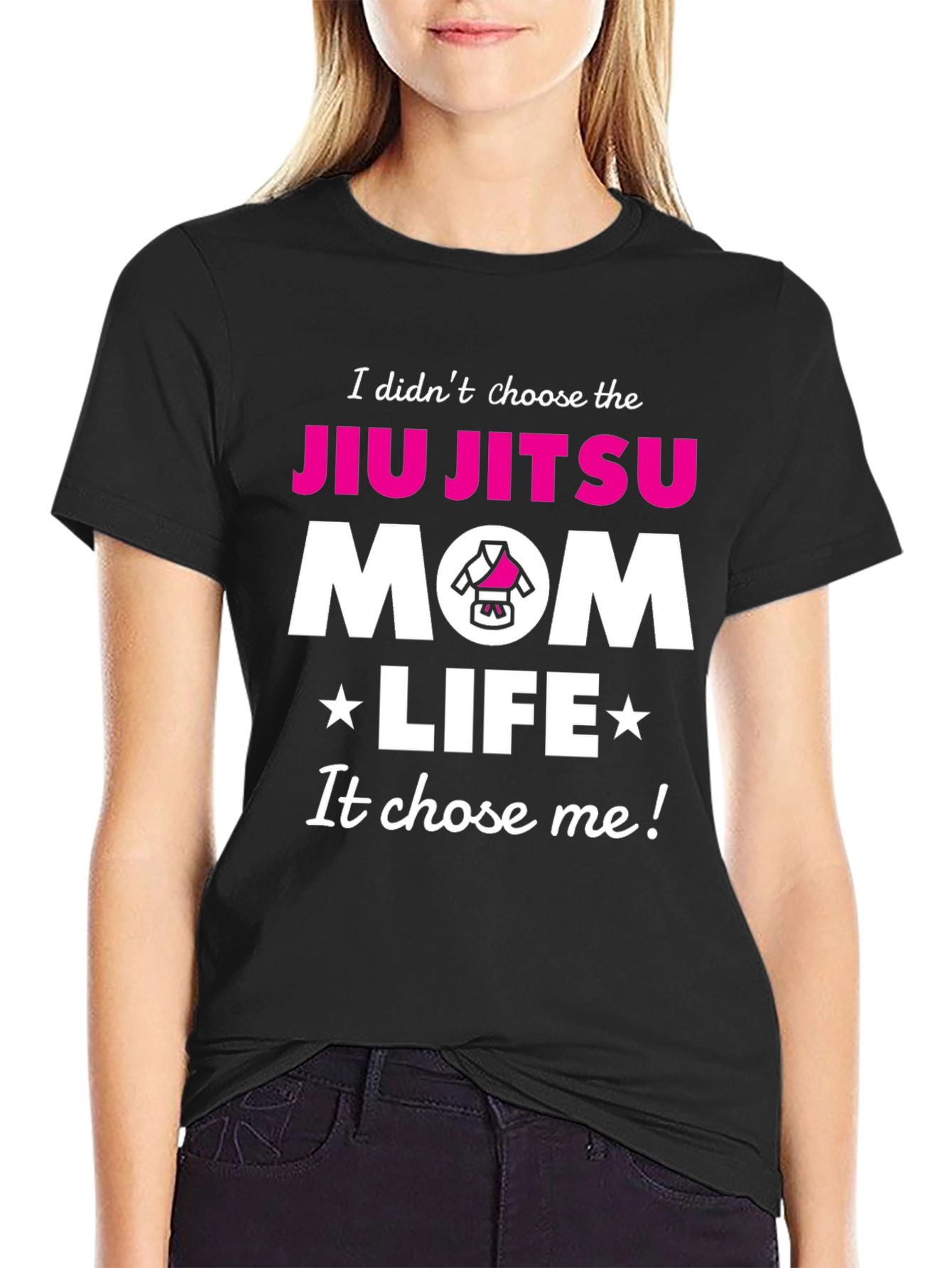 Jiu Jitsu Mom Life T-Shirt - Funny Graphic Tee