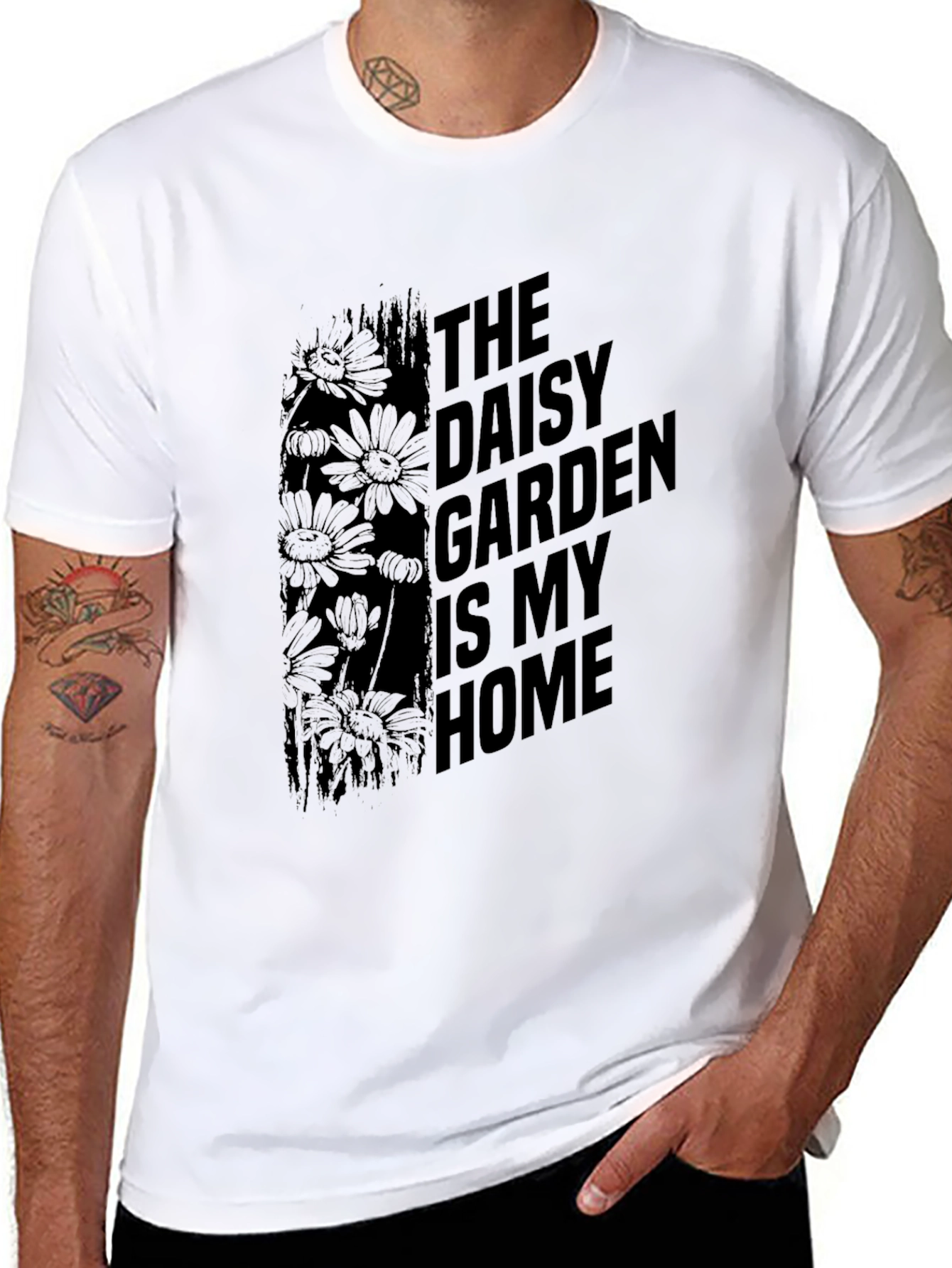 The Daisy Garden is My Home Graphic Tee