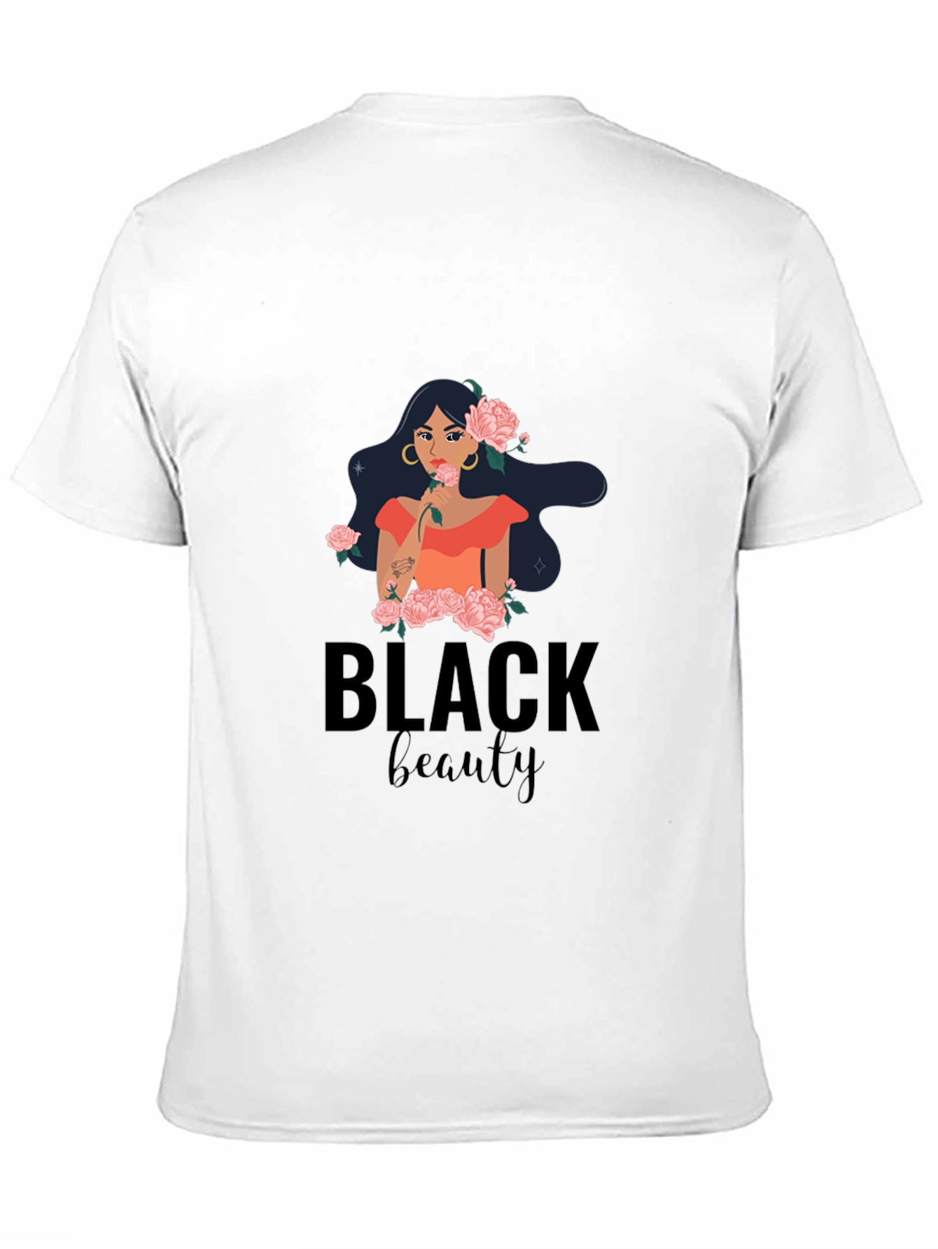 Black Beauty Graphic Tee - Stylish Comfort
