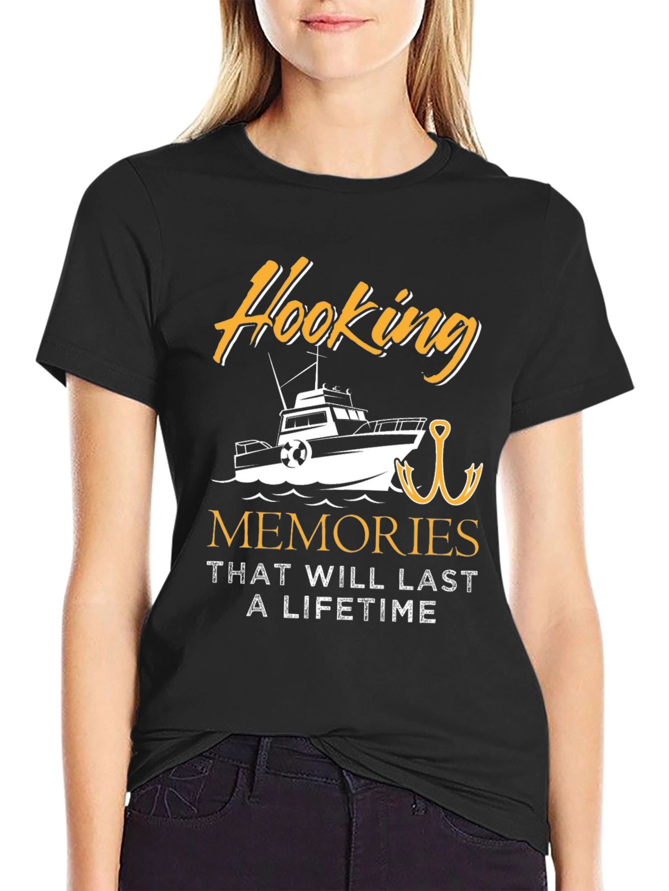 Hooking Memories T-Shirt | Fishing Boat Tee