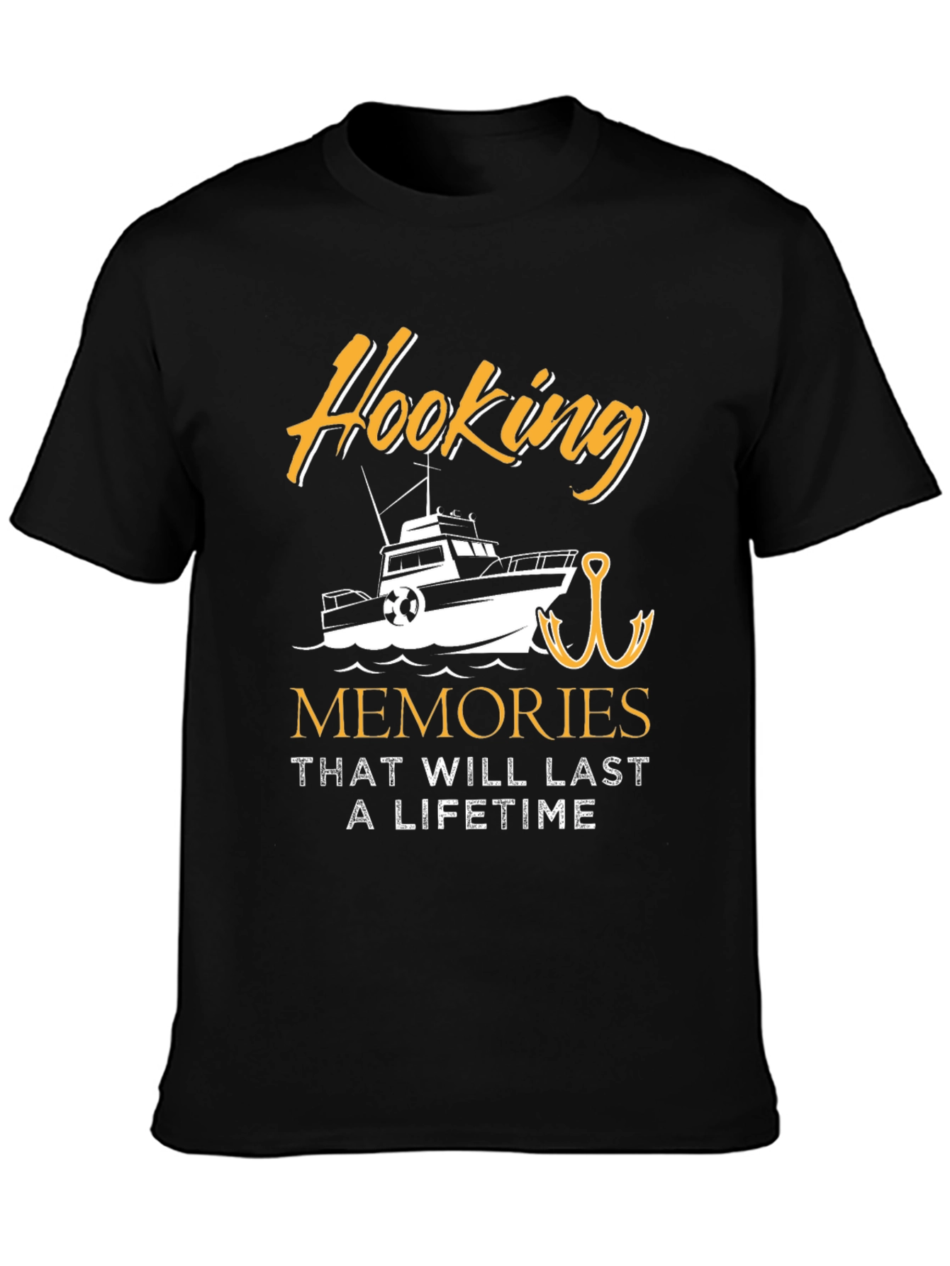 Hooking Memories T-Shirt | Fishing Boat Tee