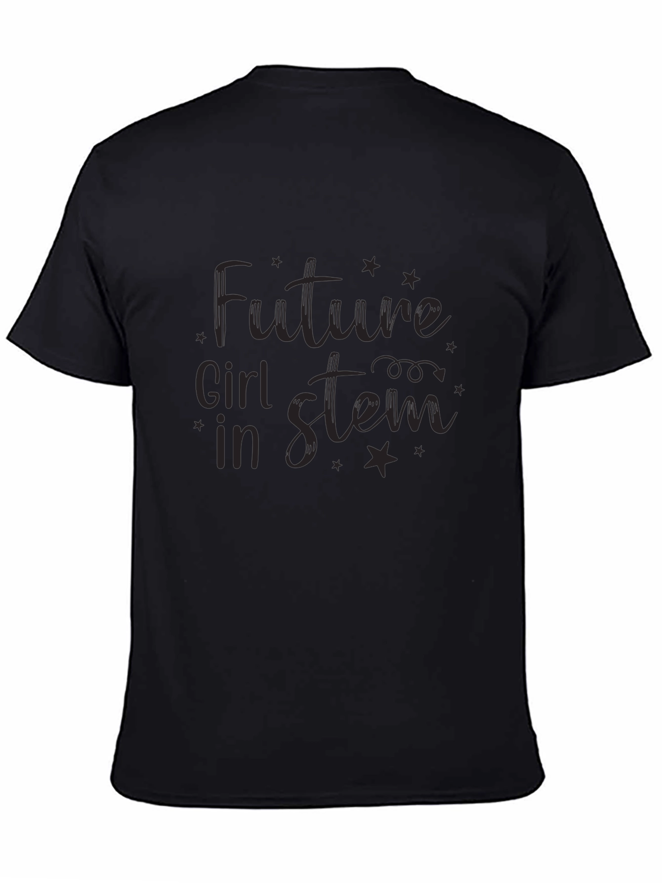 Future Girl in STEM Black T-Shirt