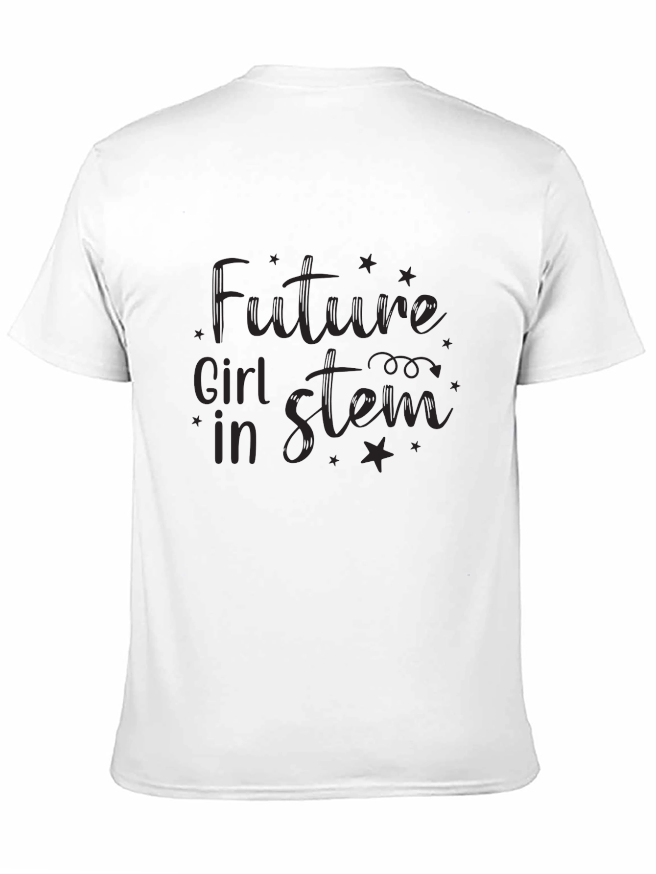 Future Girl in STEM Black T-Shirt