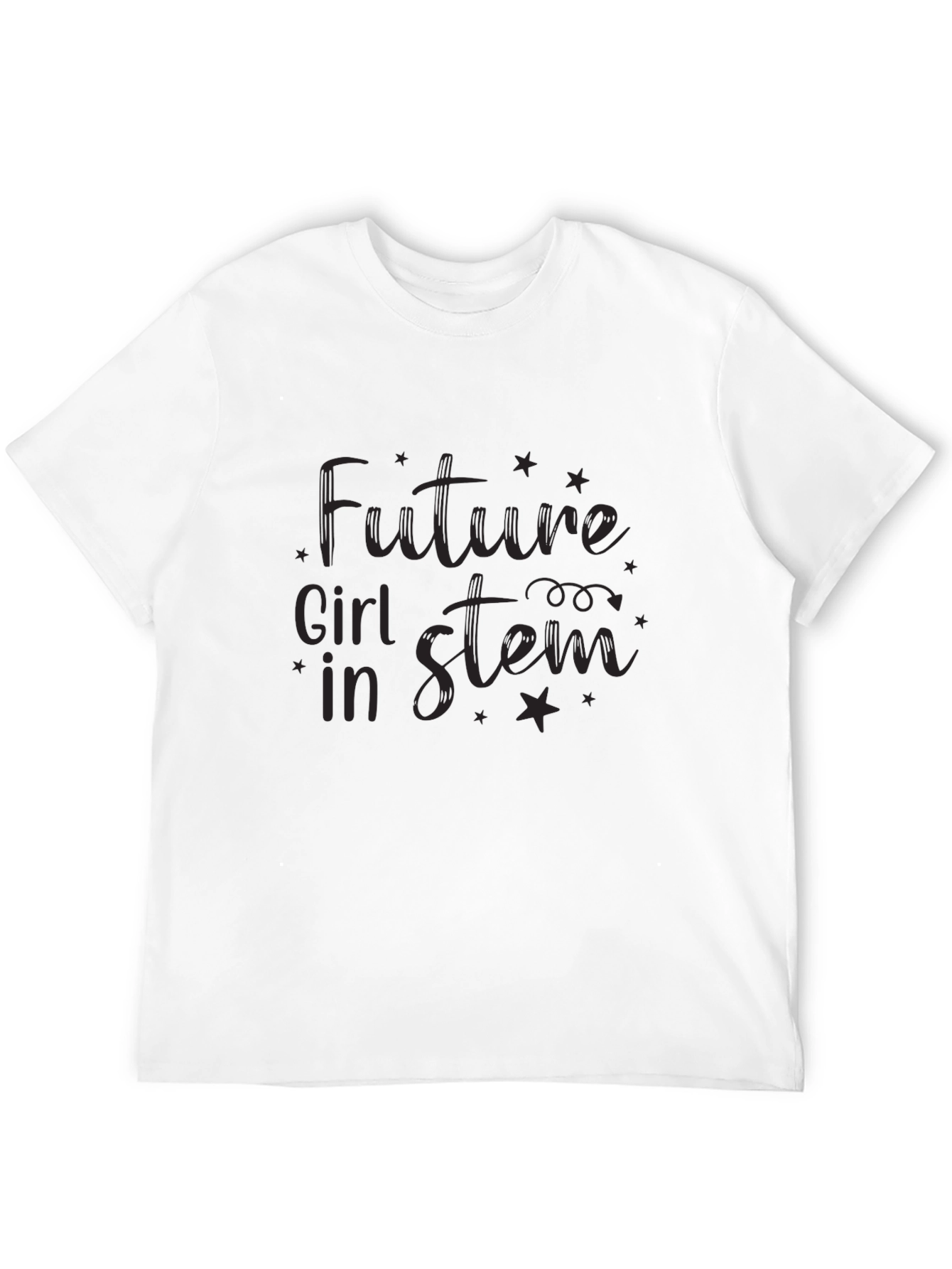 Future Girl in STEM Black T-Shirt