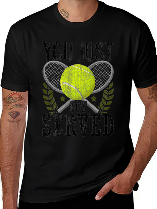 You Just Got Served Tennis Graphic Tee