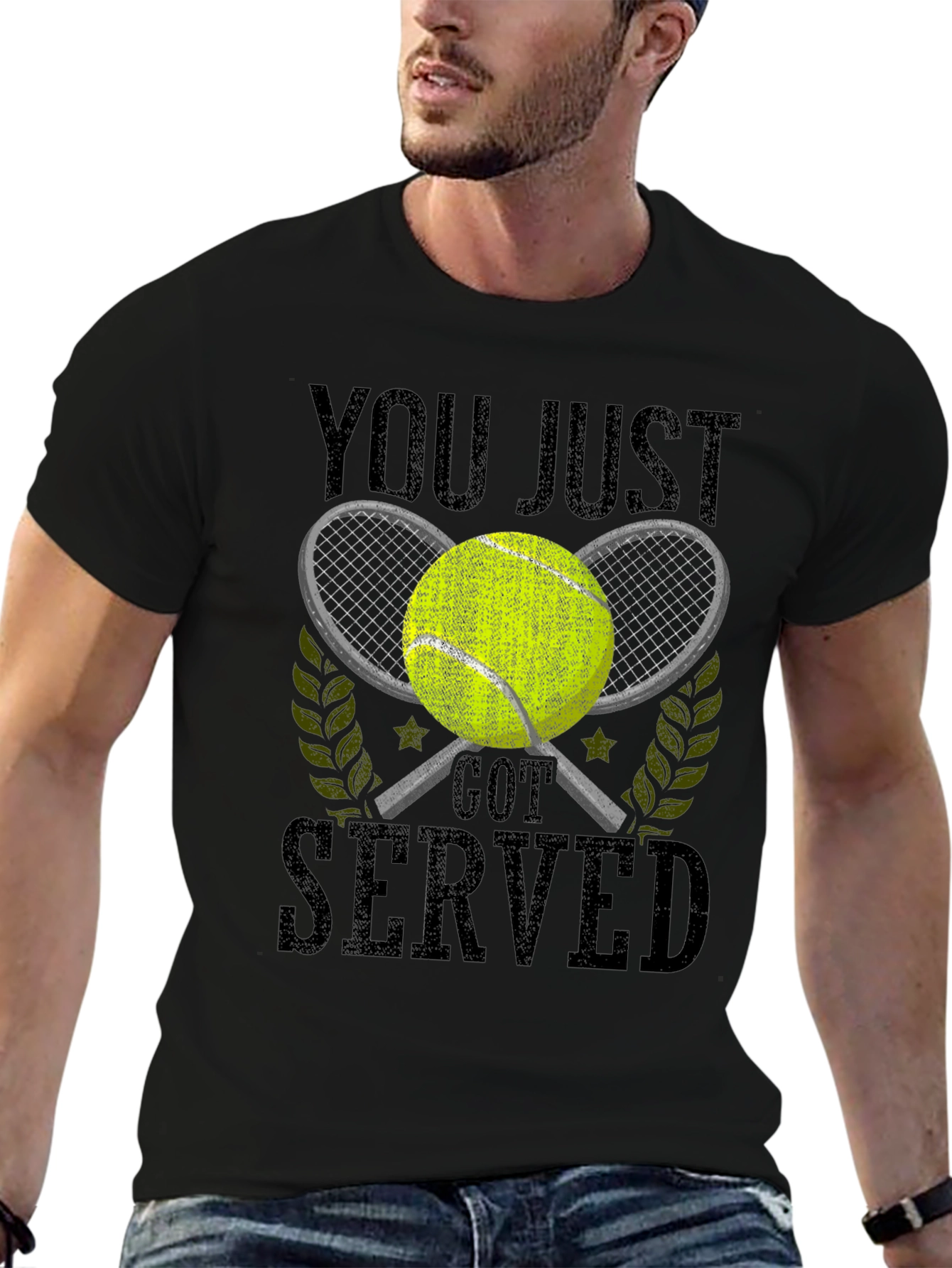 You Just Got Served Tennis Graphic Tee