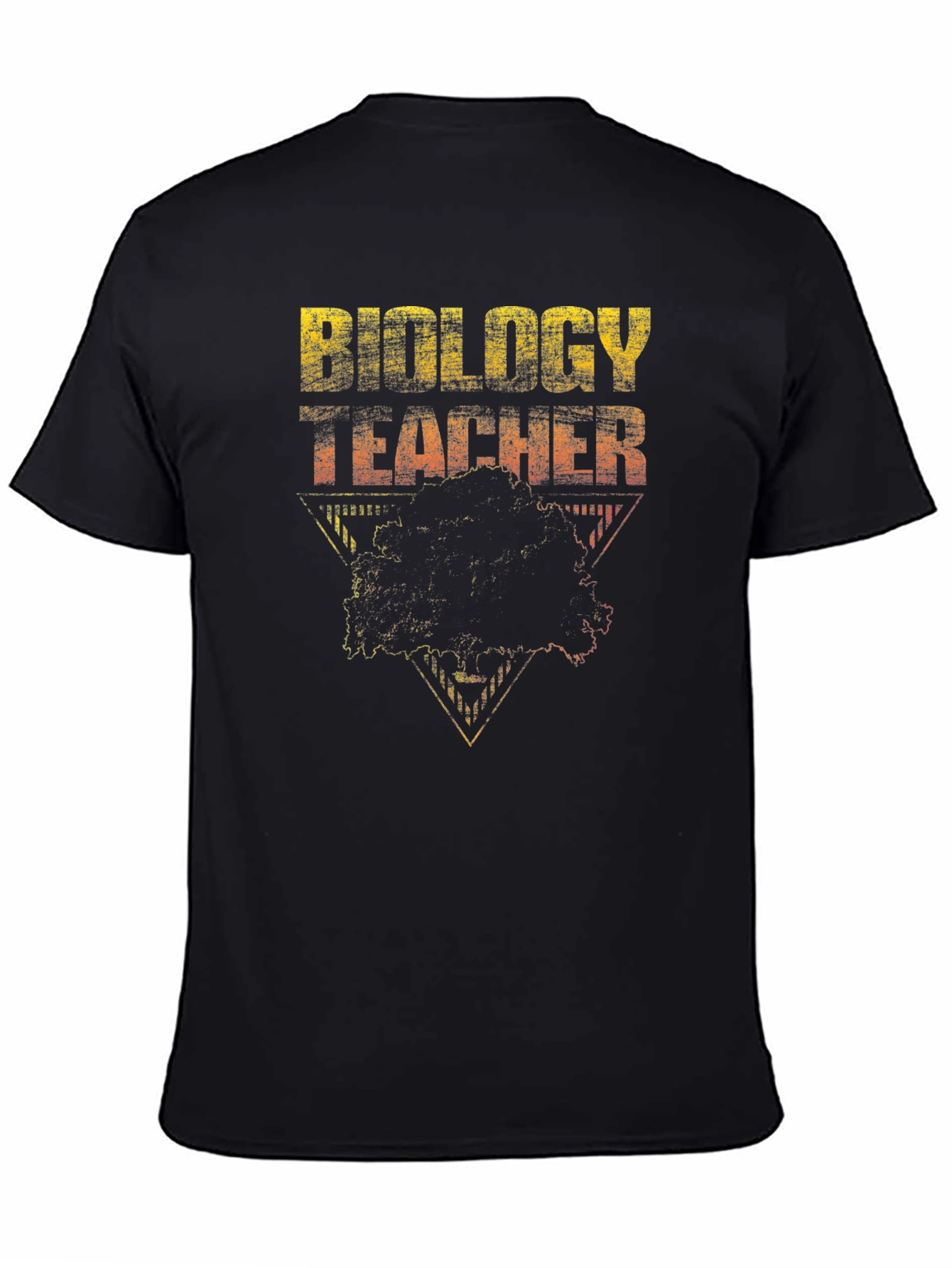 Biology Teacher T-Shirt - Distressed Graphic Tee