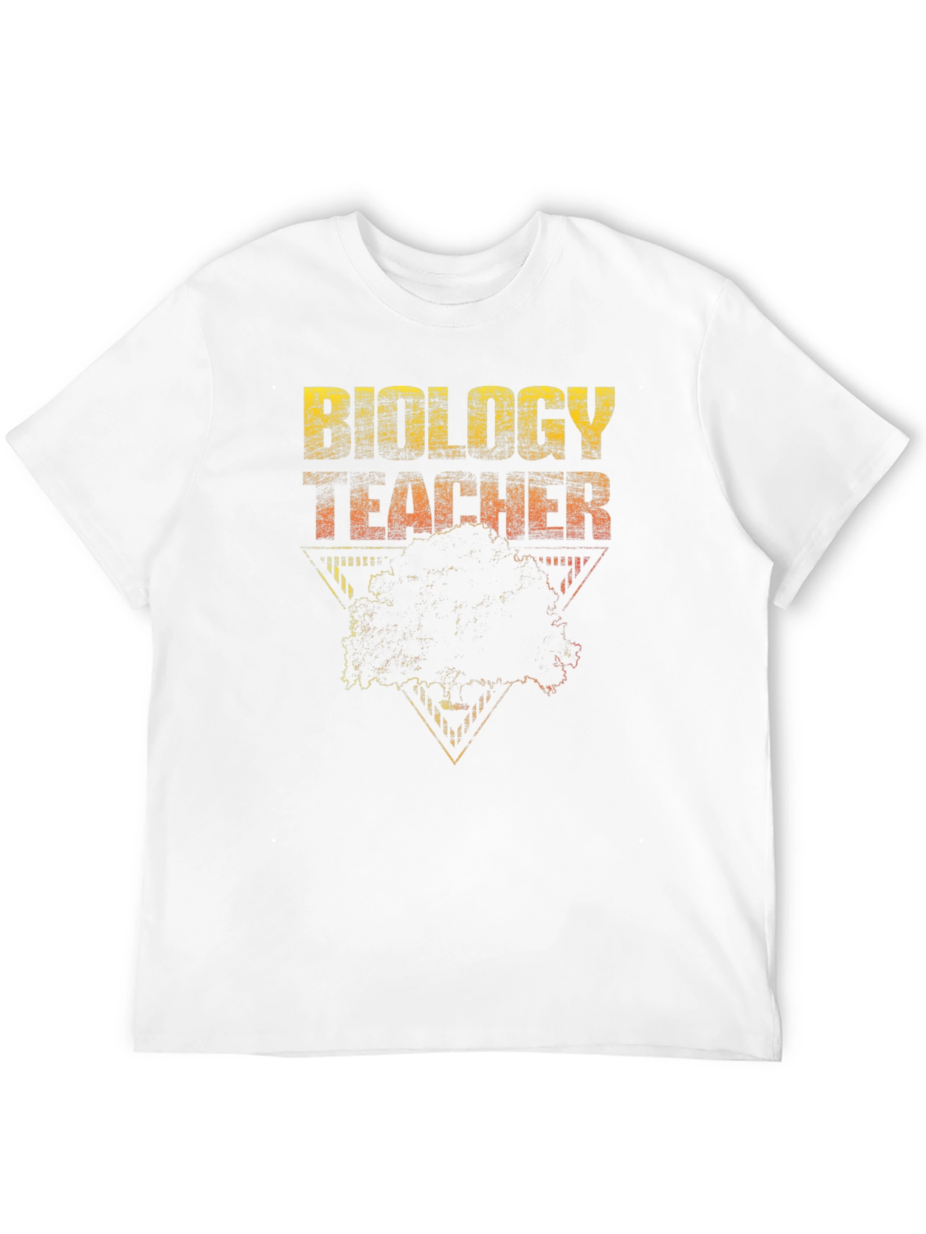 Biology Teacher T-Shirt - Distressed Graphic Tee