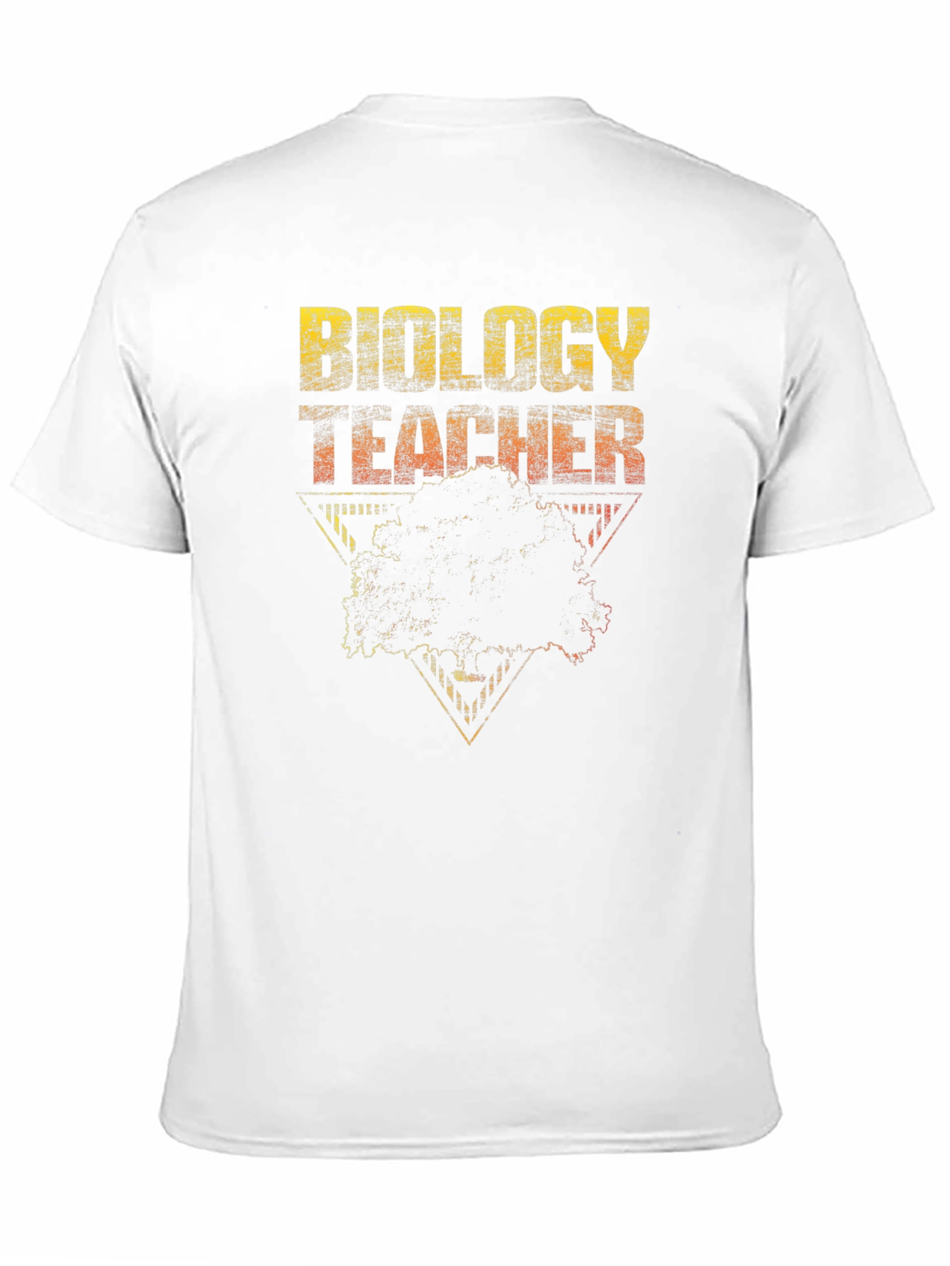 Biology Teacher T-Shirt - Distressed Graphic Tee