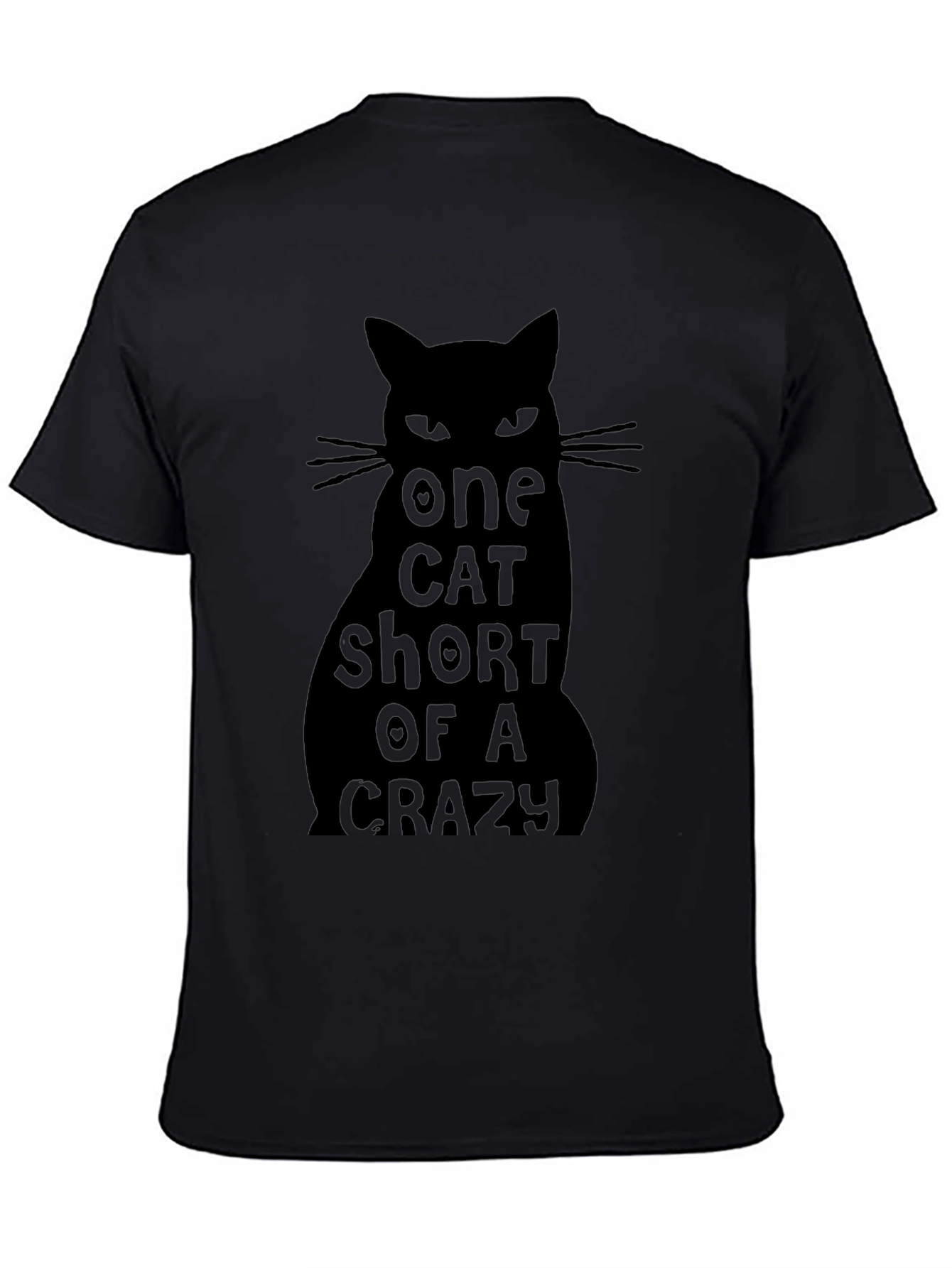 One Cat Short of Crazy Graphic Tee