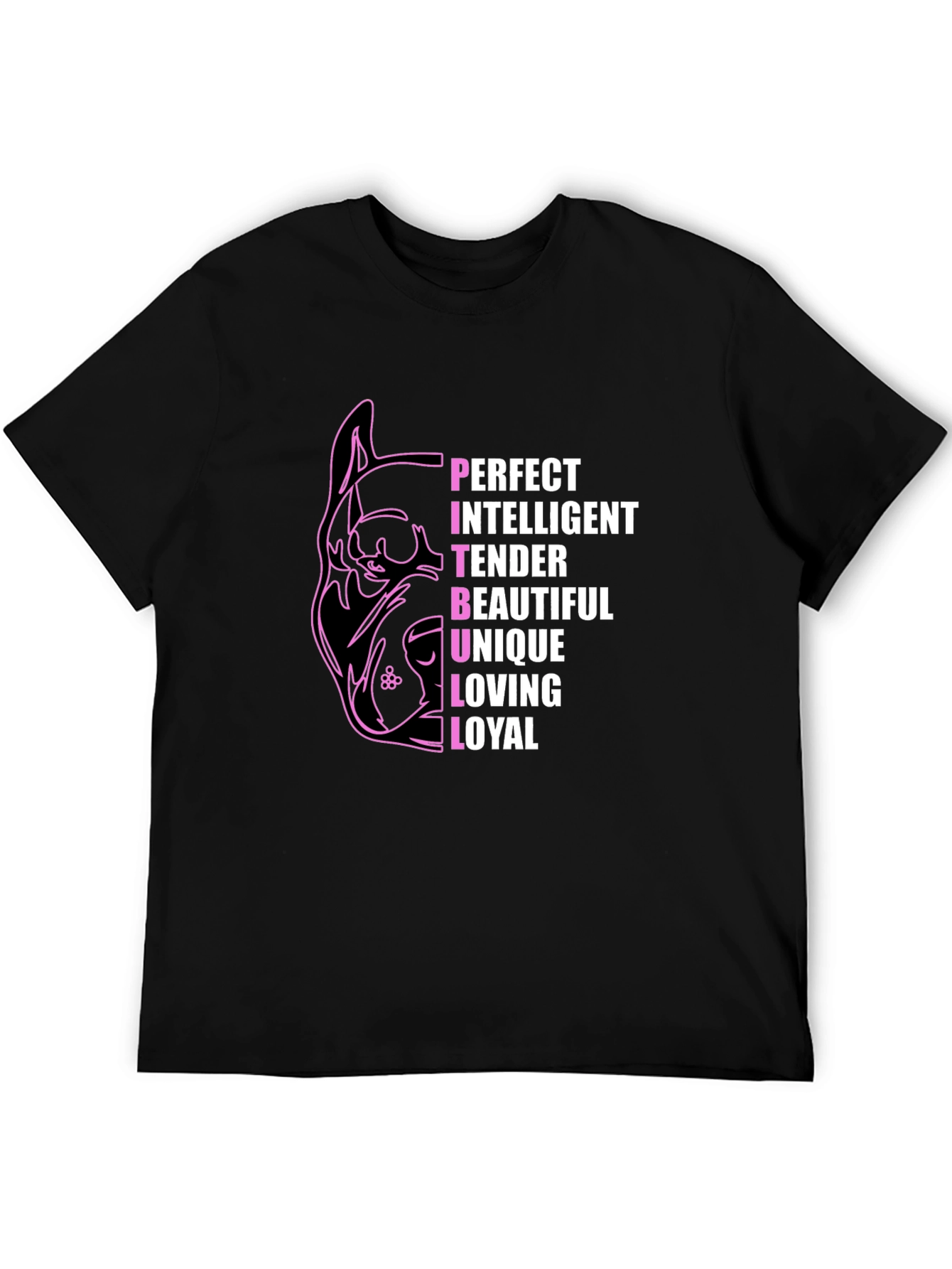 Pitbull Lover T-Shirt - Perfect Intelligent Loyal