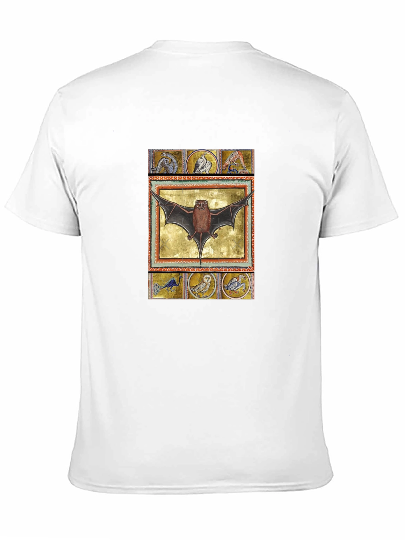 Medieval Bat T-Shirt - Gothic Style