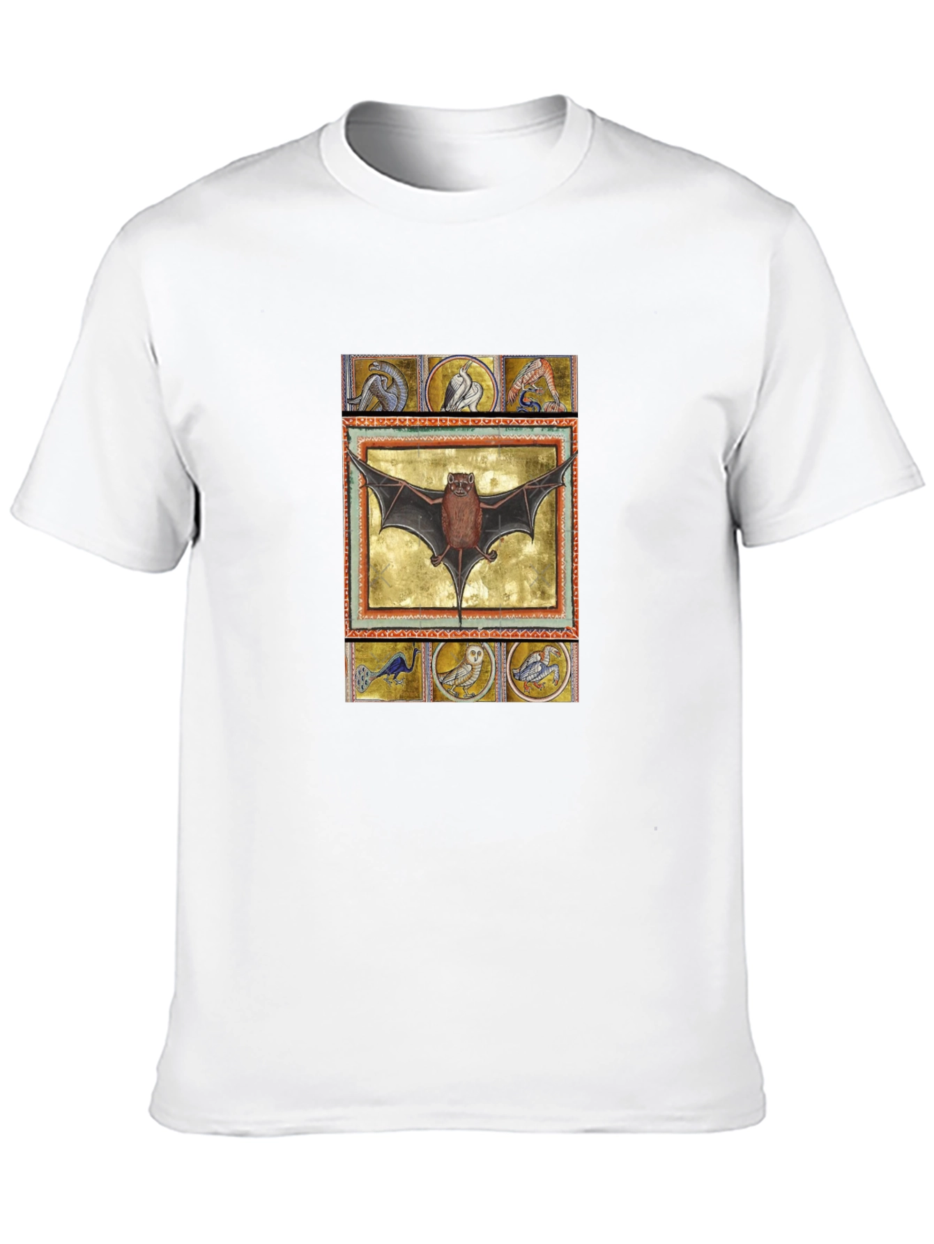 Medieval Bat T-Shirt - Gothic Style
