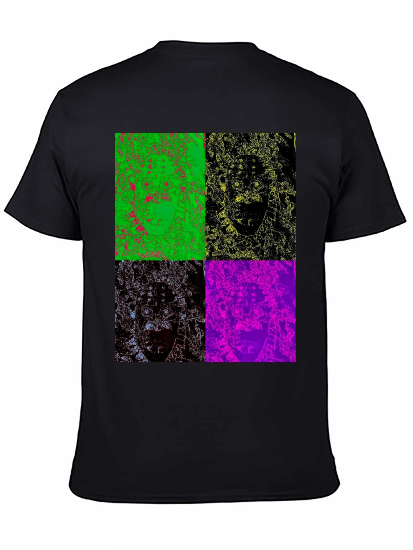 Pop Art Face T-Shirt - Bold Graphic Tee