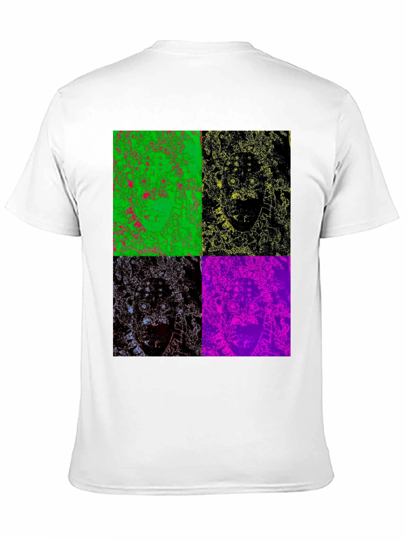 Pop Art Face T-Shirt - Bold Graphic Tee