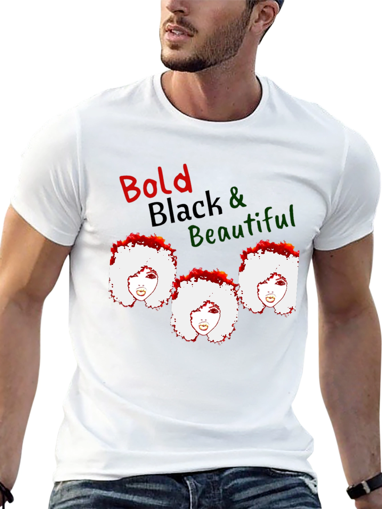 Bold Black & Beautiful Graphic T-Shirt