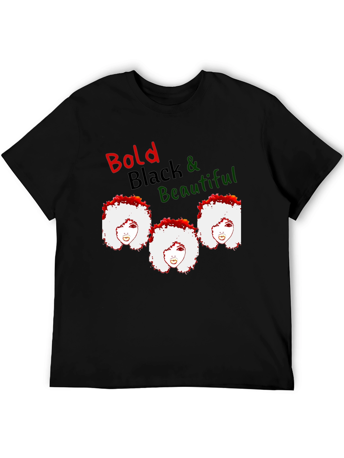 Bold Black & Beautiful Graphic T-Shirt