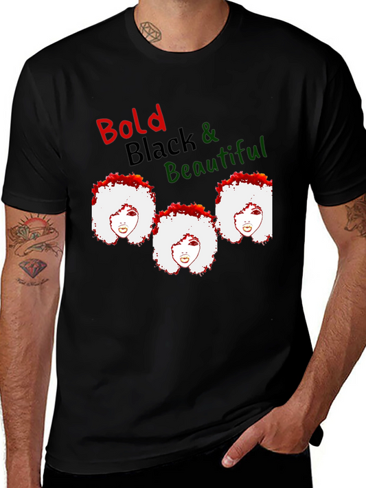 Bold Black & Beautiful Graphic T-Shirt