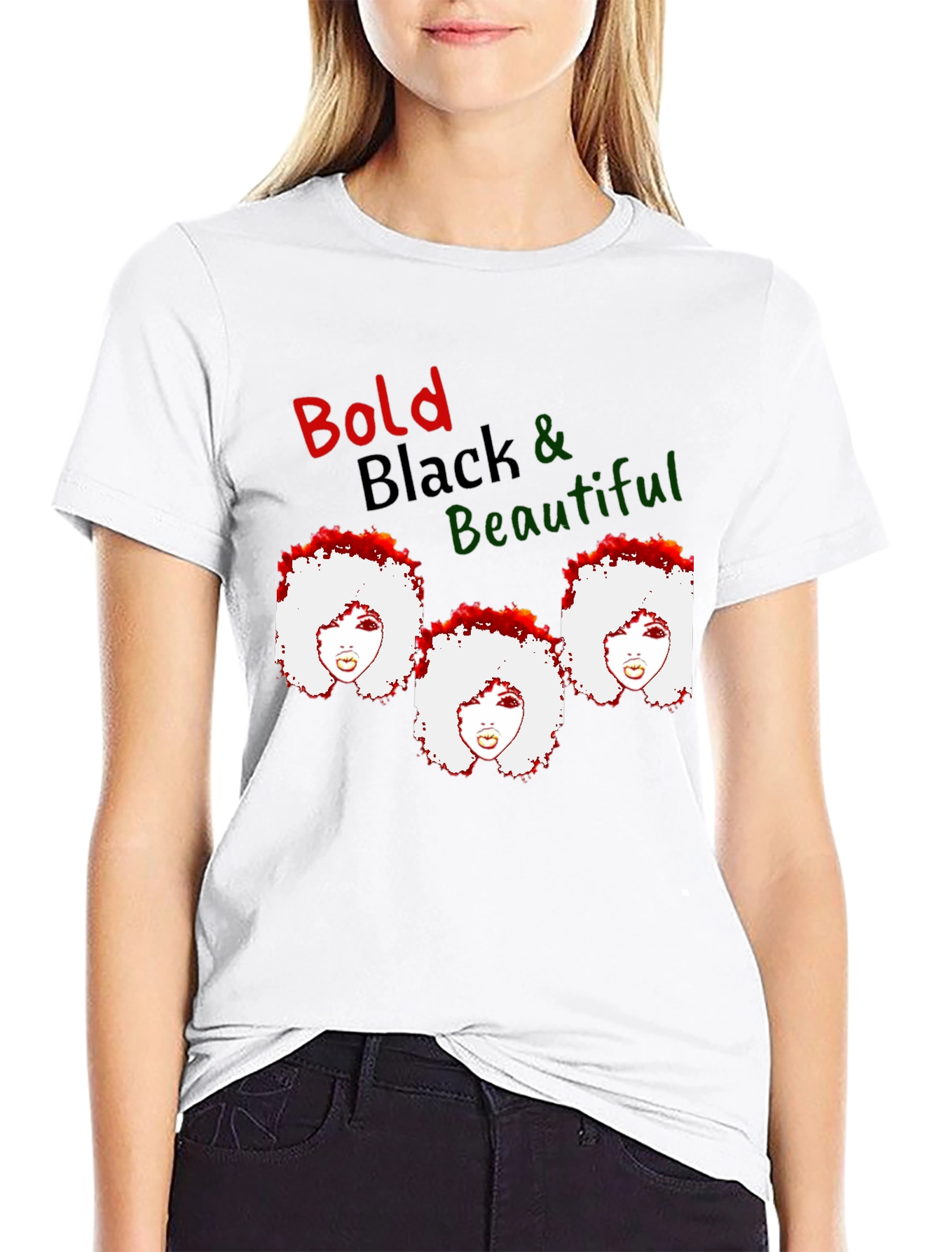 Bold Black & Beautiful Graphic T-Shirt