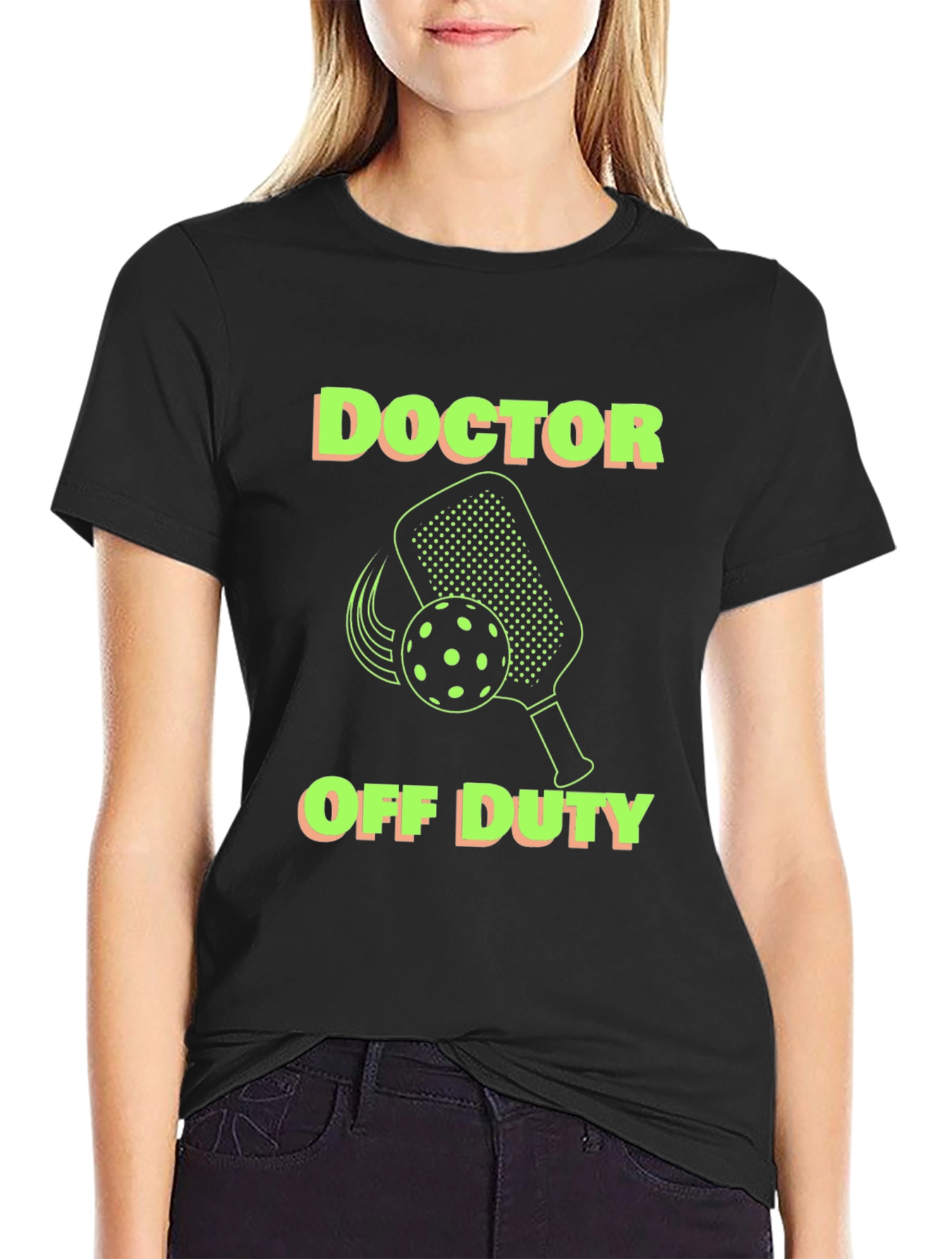 Doctor Off Duty Pickleball T-Shirt