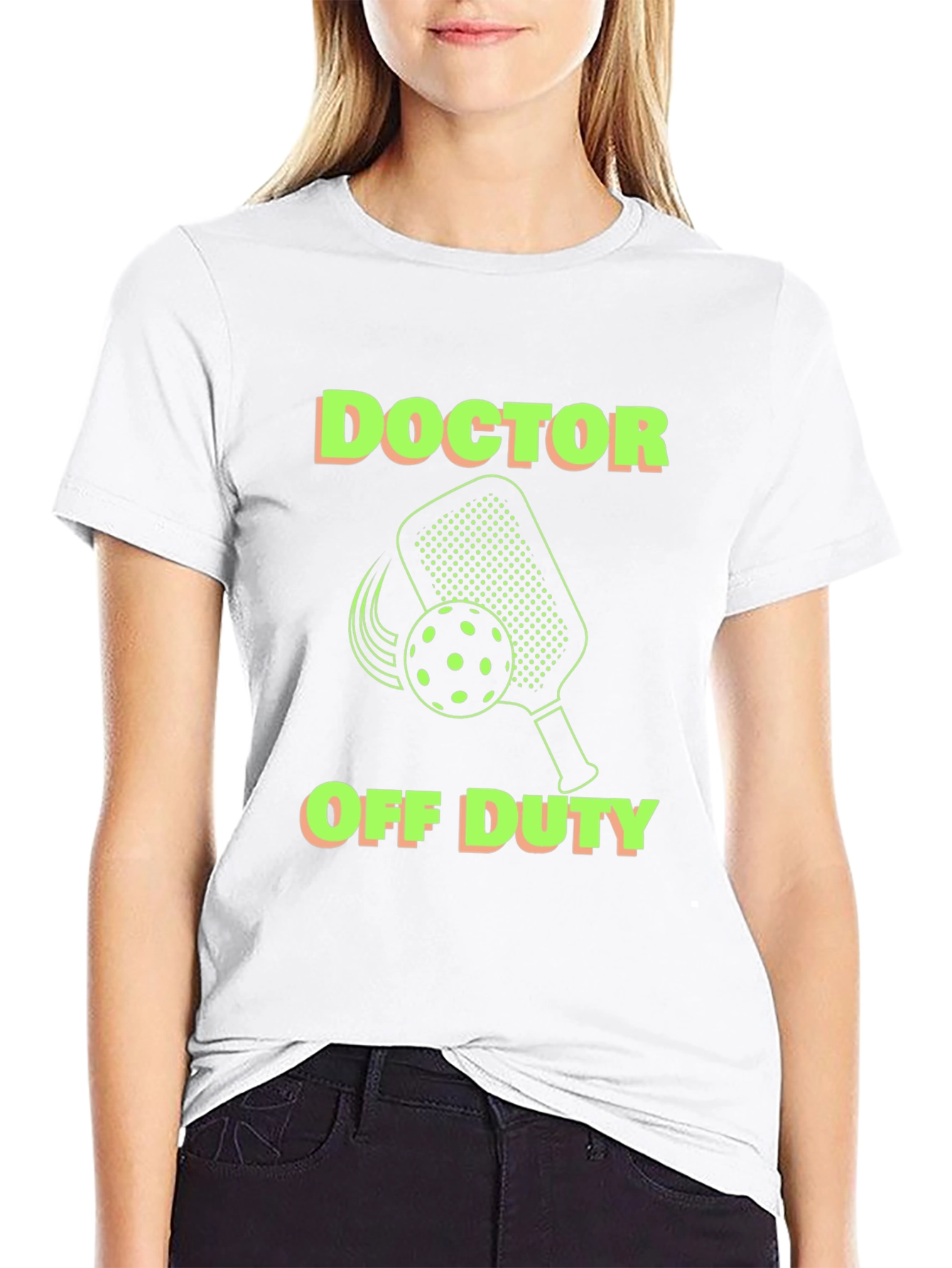 Doctor Off Duty Pickleball T-Shirt