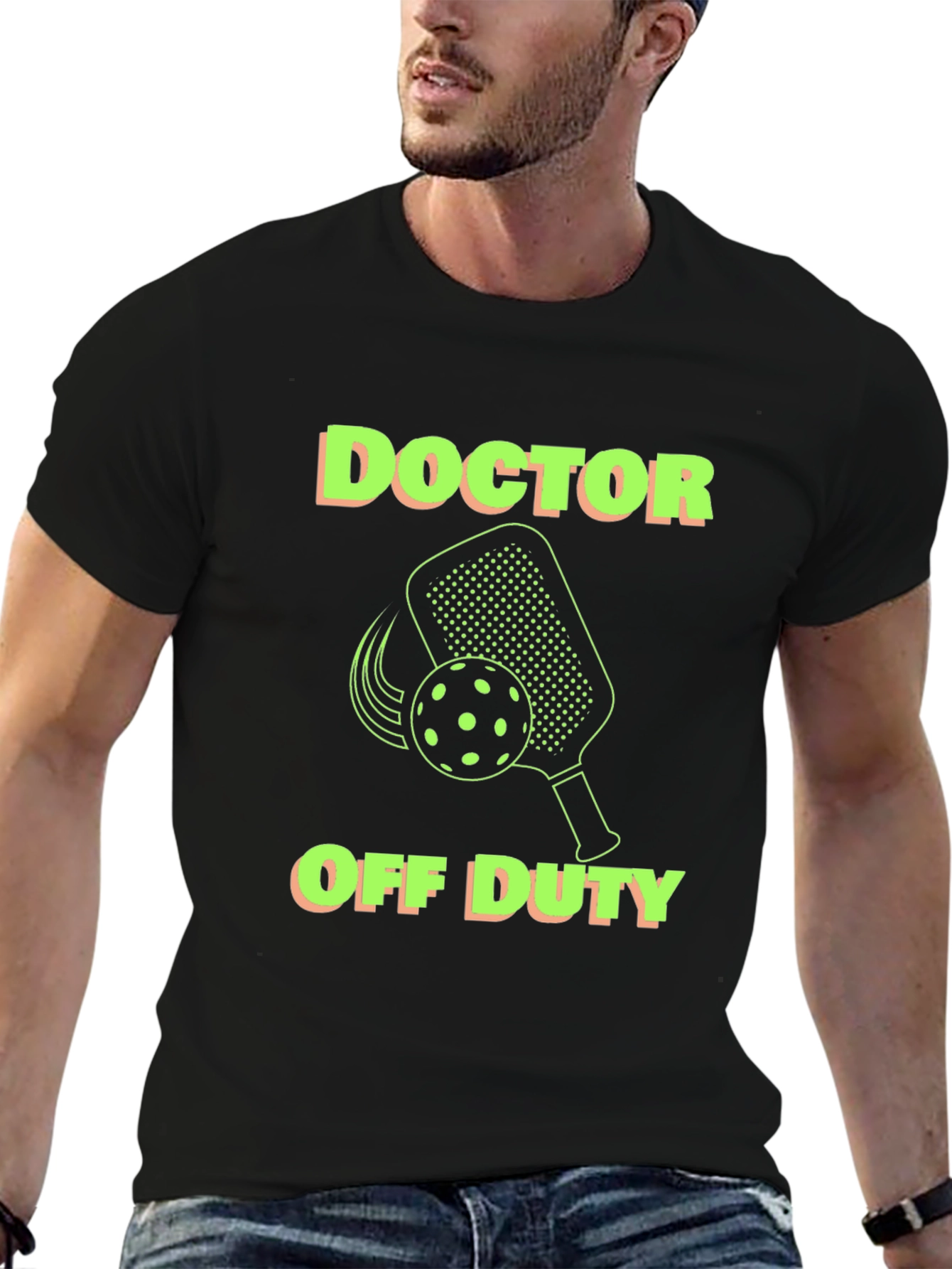 Doctor Off Duty Pickleball T-Shirt