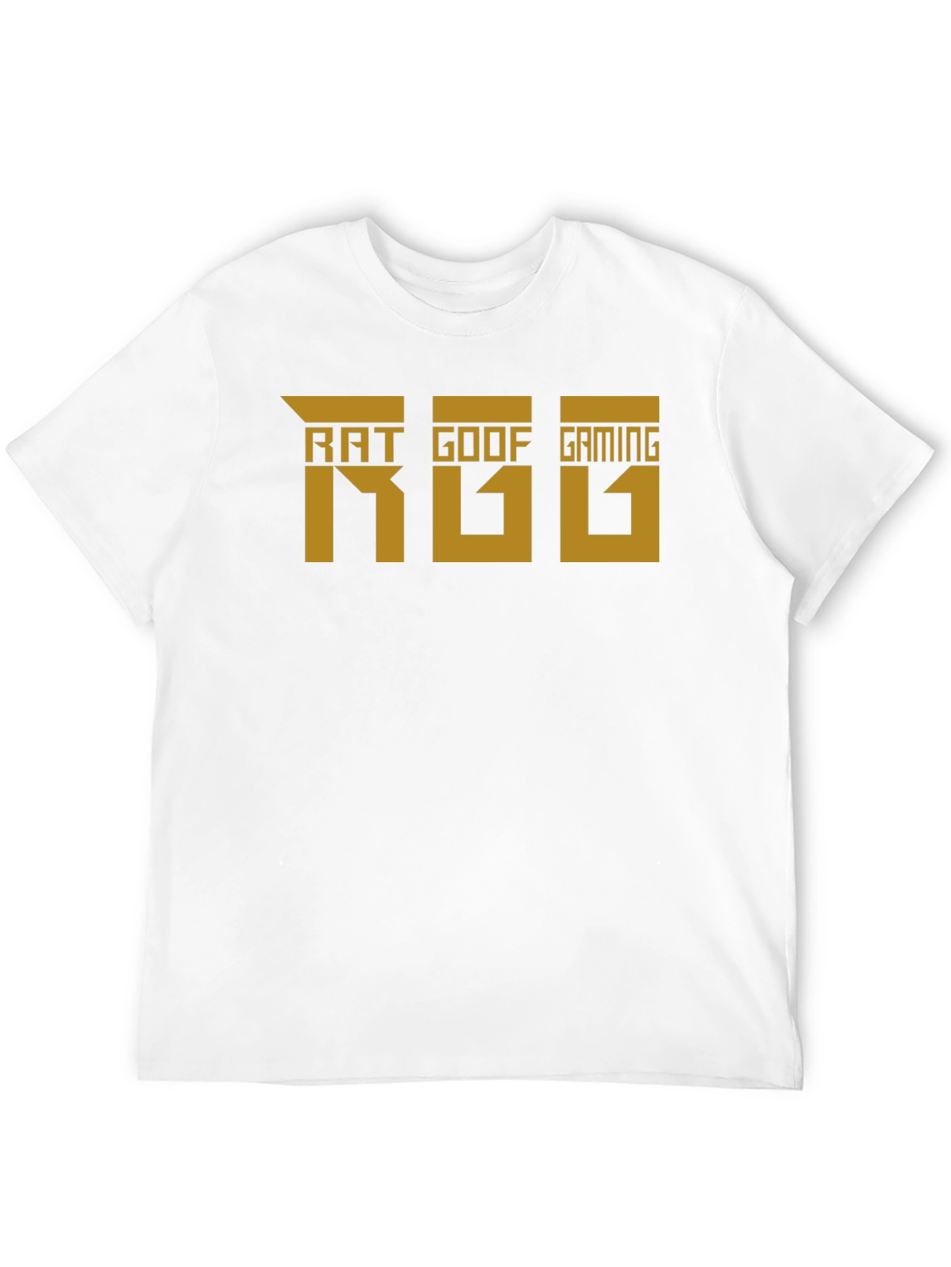 Rat Goof Gaming T-Shirt - Black Crew Neck Tee