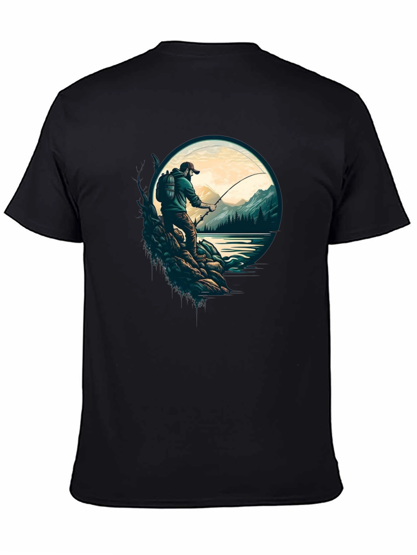 Fishing Graphic Tee - Nature Lovers T-Shirt