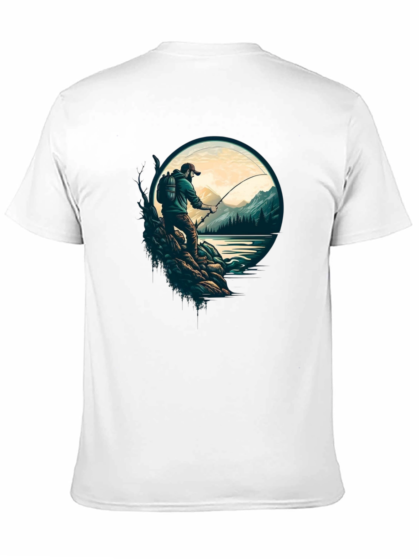 Fishing Graphic Tee - Nature Lovers T-Shirt