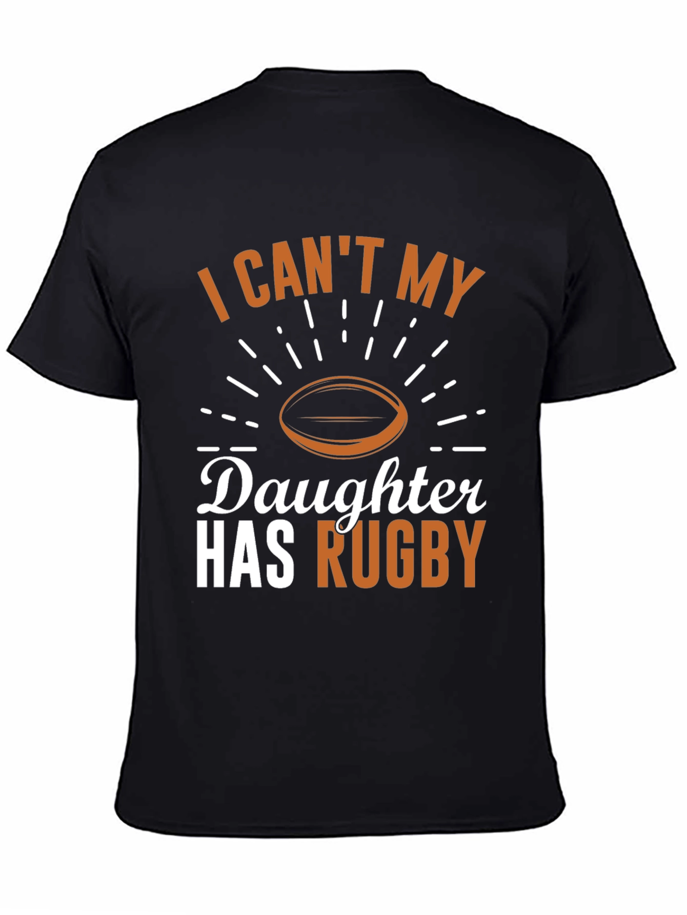 Dads Daughter Rugby Game Day T-Shirt