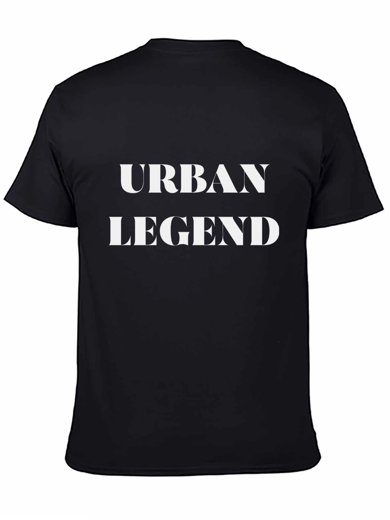 Urban Legend Black Graphic Tee