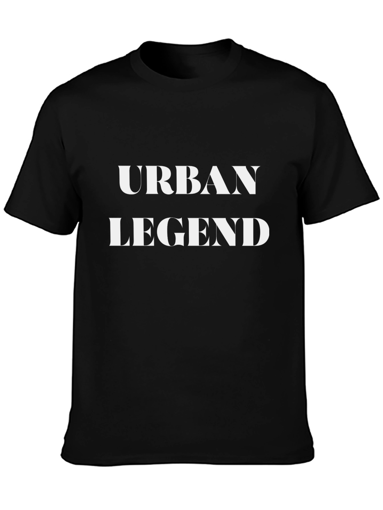 Urban Legend Black Graphic Tee