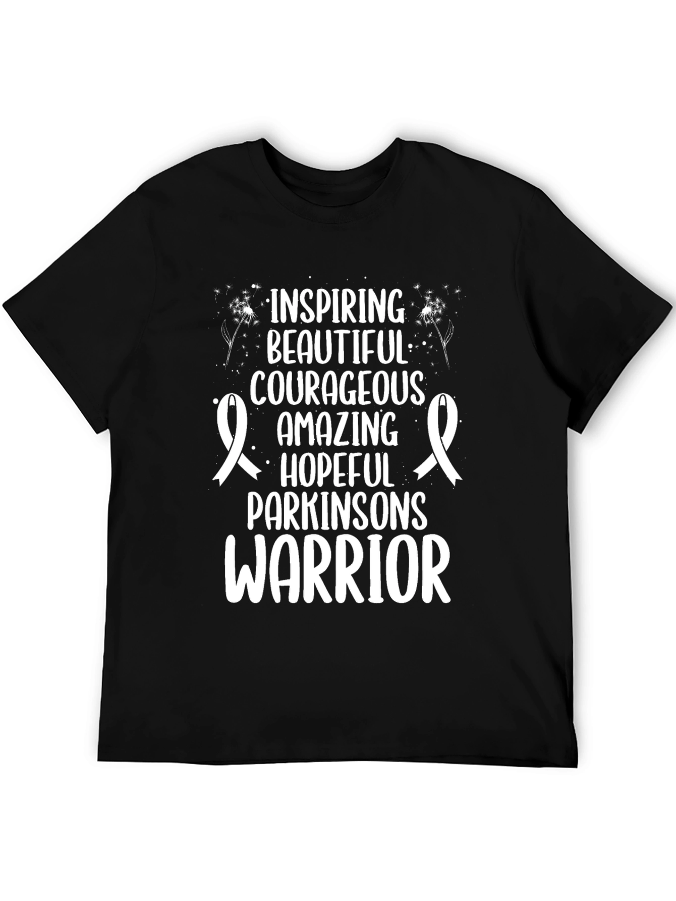 Parkinsons Warrior T-Shirt: Inspiring Beautiful Courageous