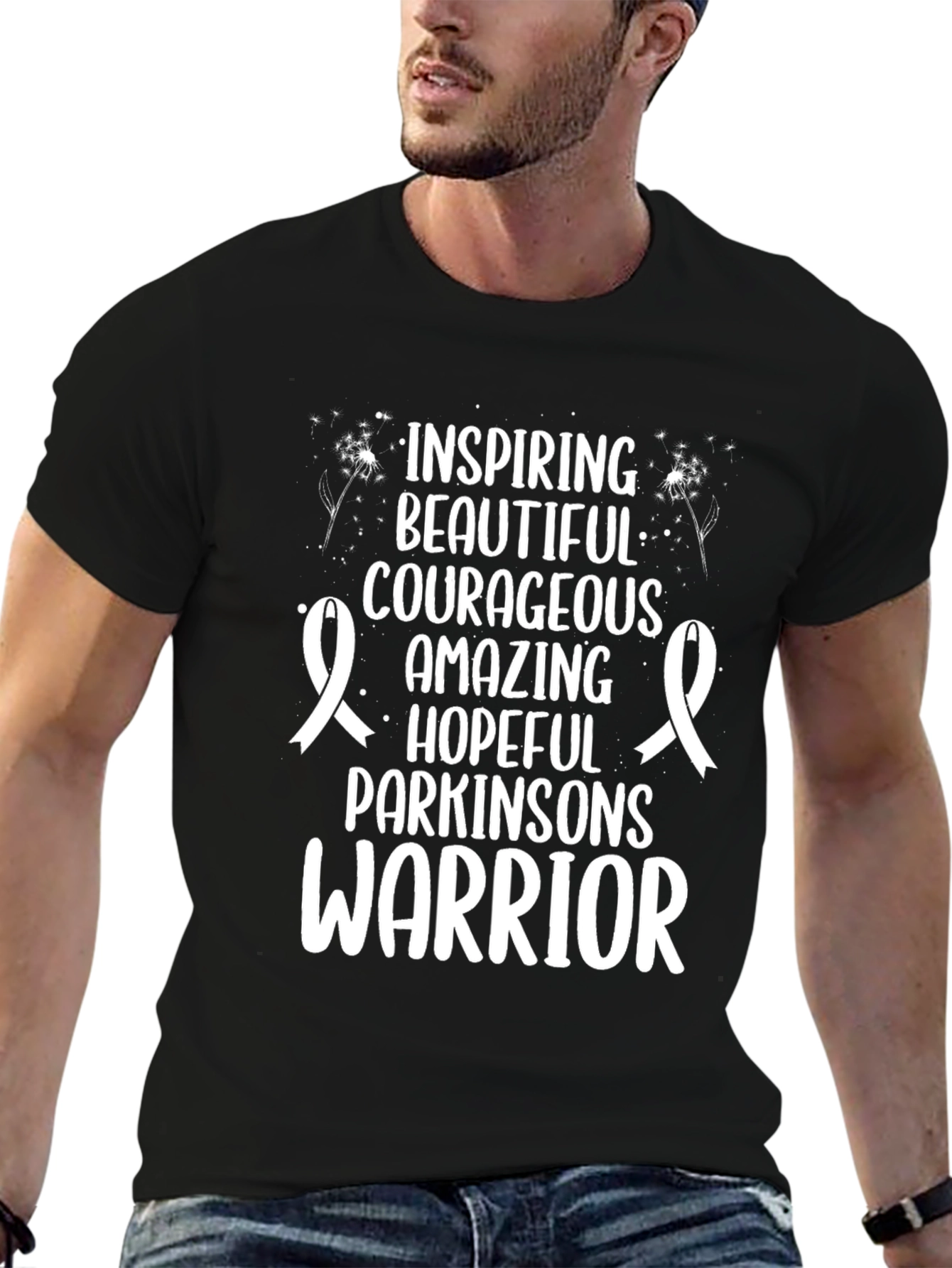 Parkinsons Warrior T-Shirt: Inspiring Beautiful Courageous