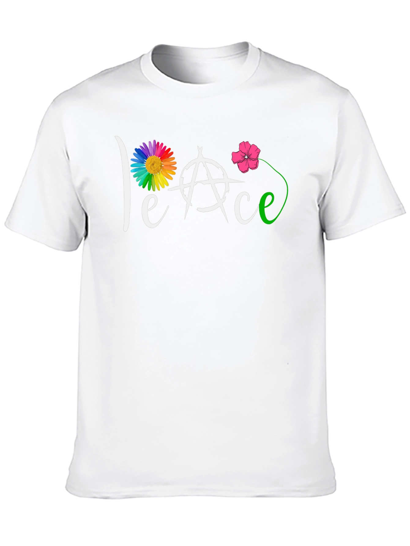Peace Symbol Graphic T-Shirt