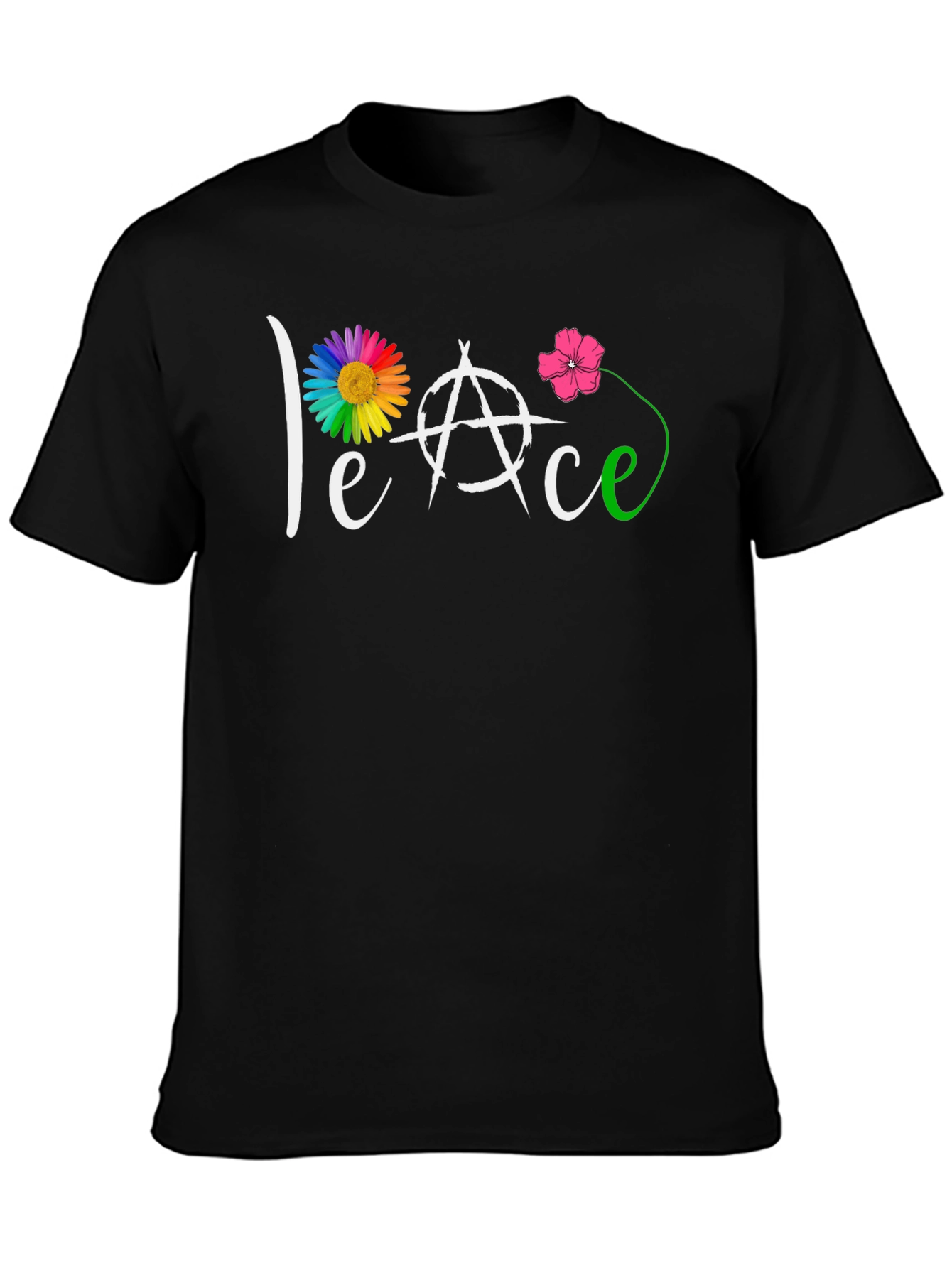 Peace Symbol Graphic T-Shirt