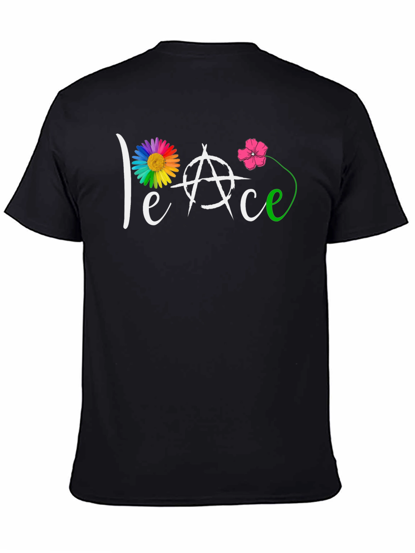 Peace Symbol Graphic T-Shirt