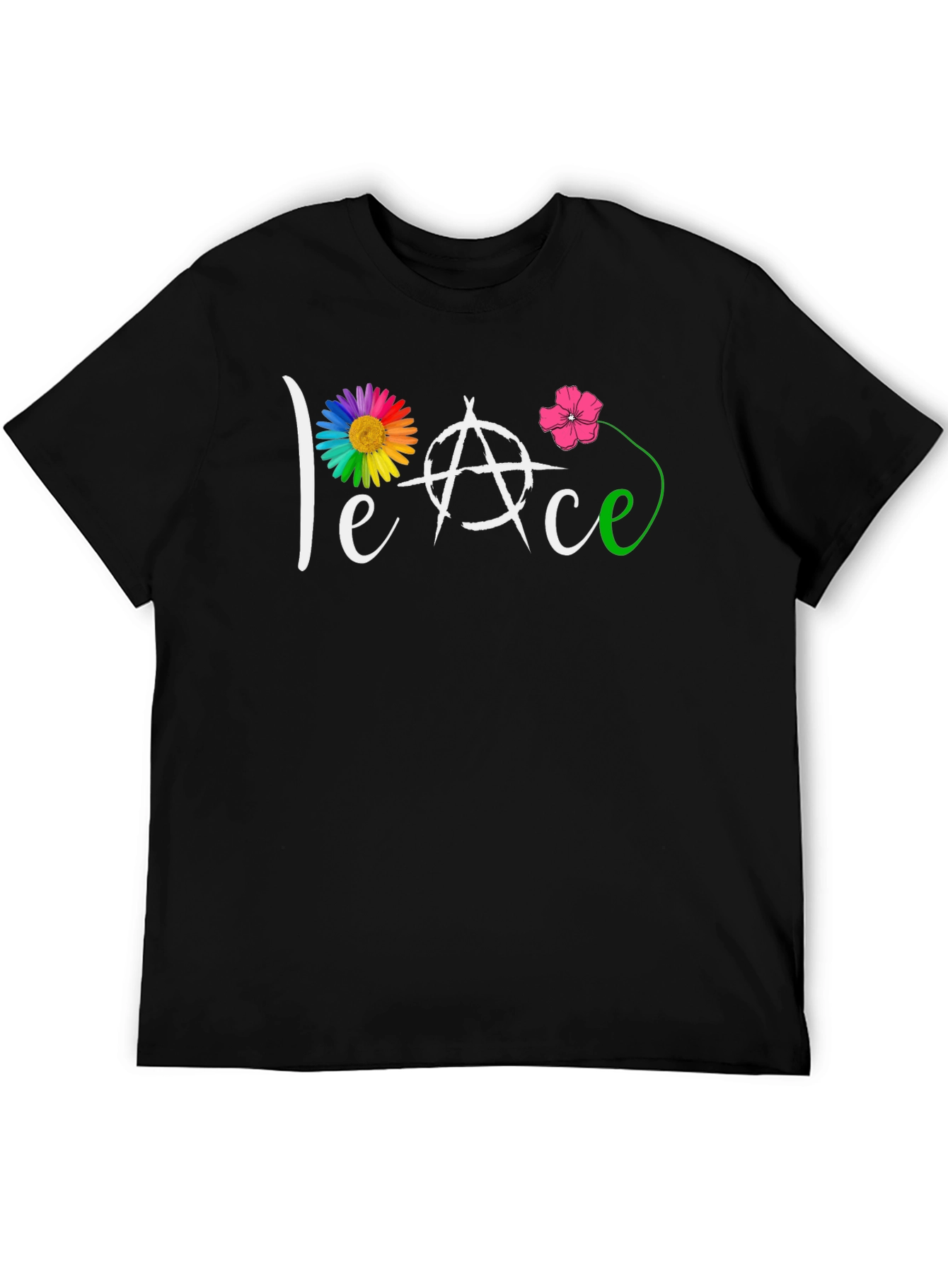 Peace Symbol Graphic T-Shirt