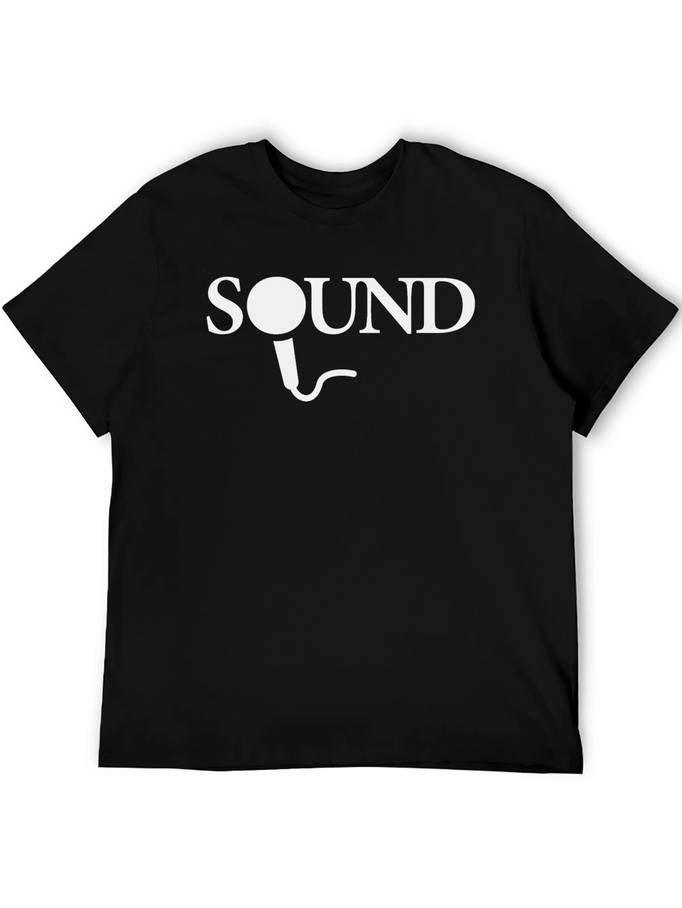 Sound Engineer T-Shirt - Microphone Graphic