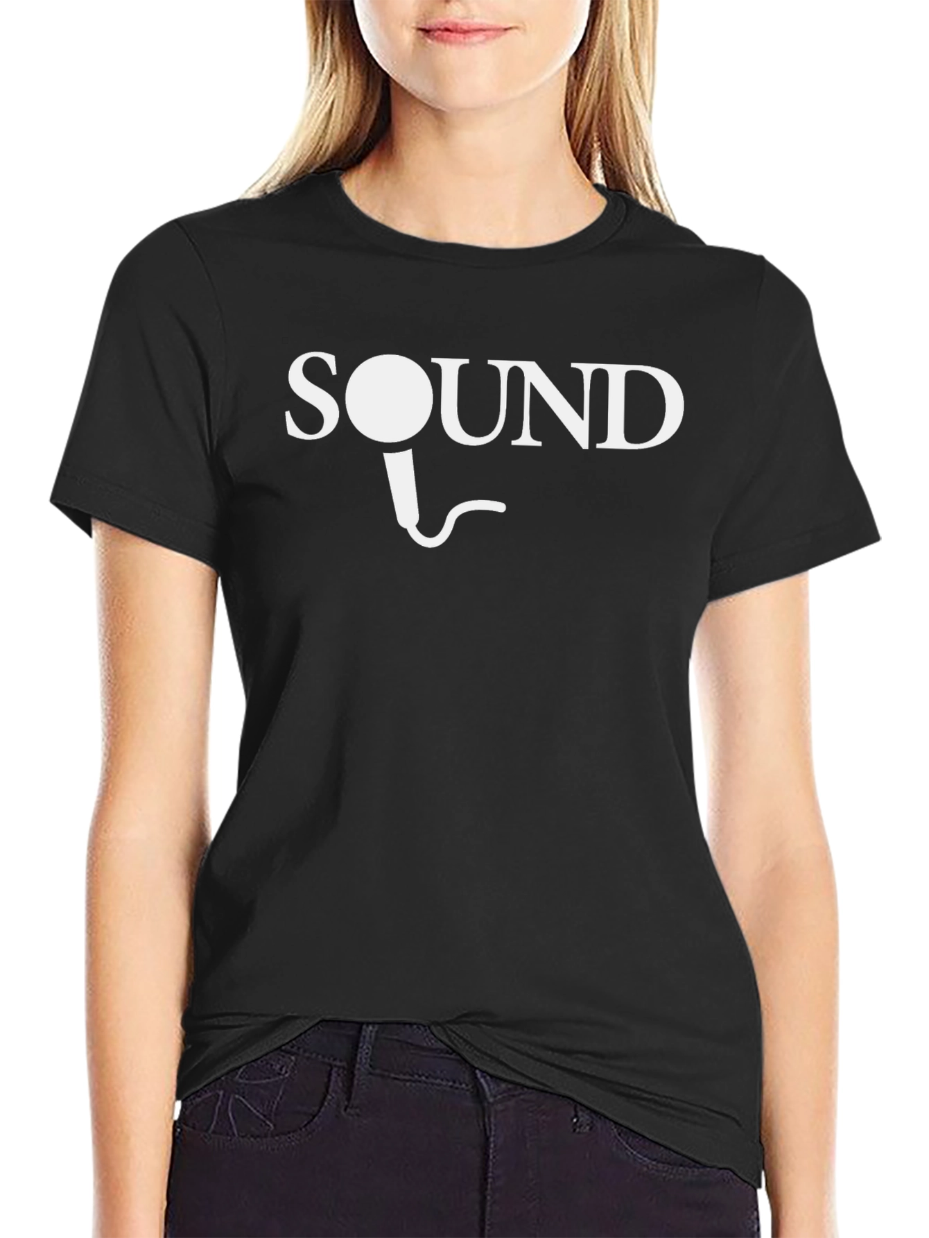 Sound Engineer T-Shirt - Microphone Graphic