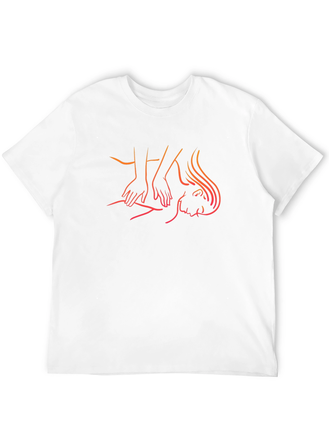 Relaxation Massage Graphic Tee - Black