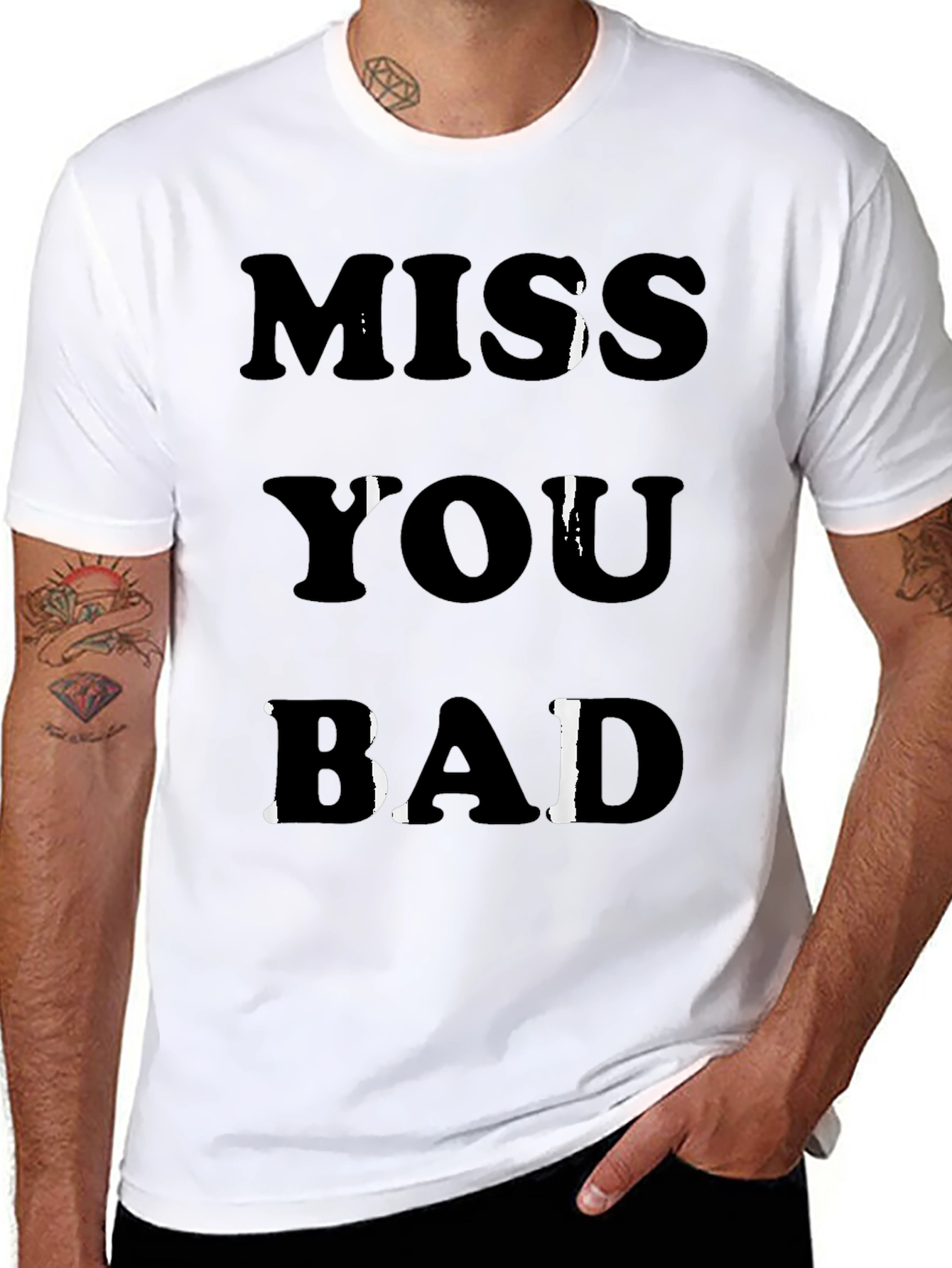 Miss You Bad Graphic Tee